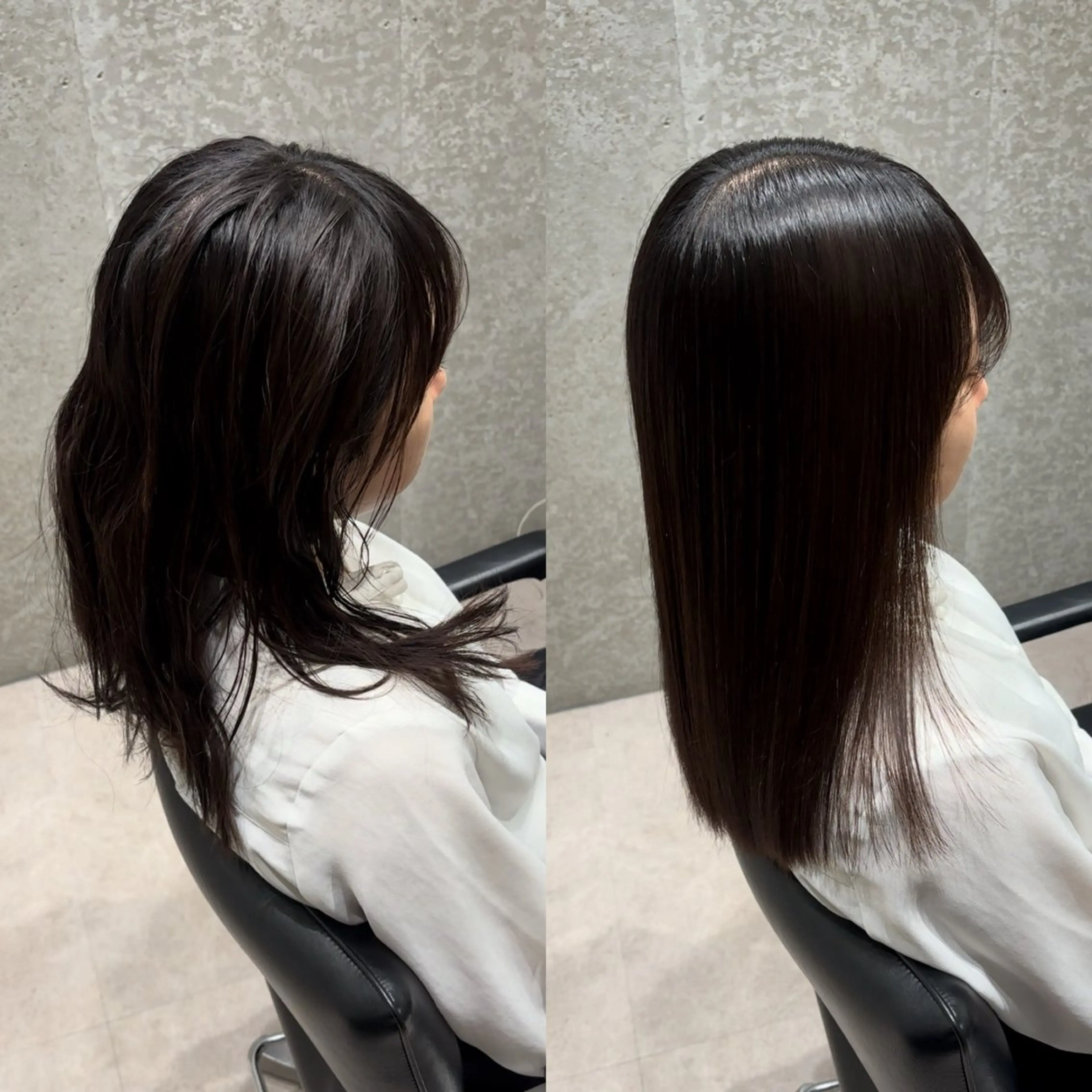 セミロング 髪質改善 トリートメント 髪質改善ヘアケア 艶髪特化/上田のヘアスタイル