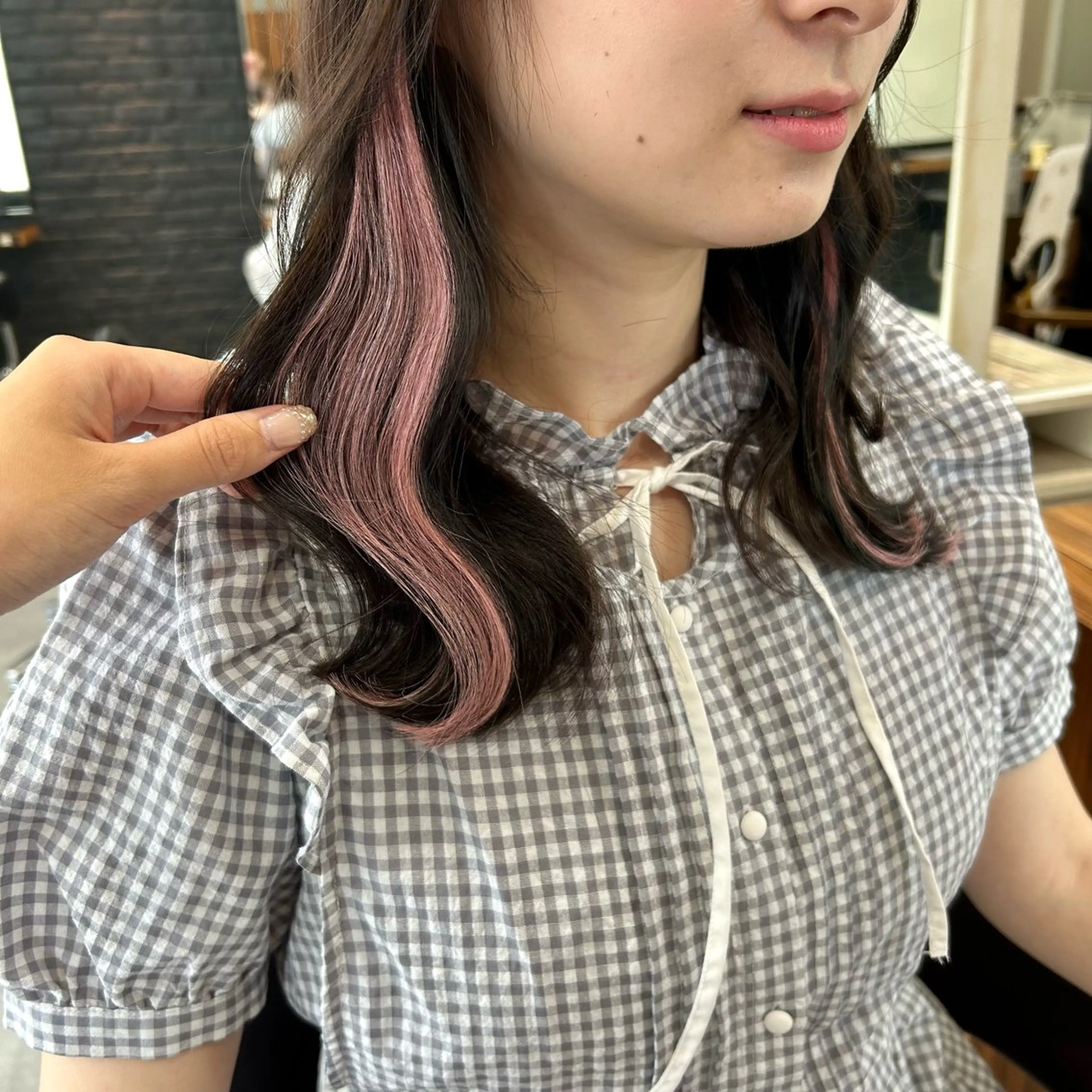 セミロング Slap Dash 【スラップ ダッシュ】所属・髪質改善カラー 🧸かりん🎀‪のヘアスタイル