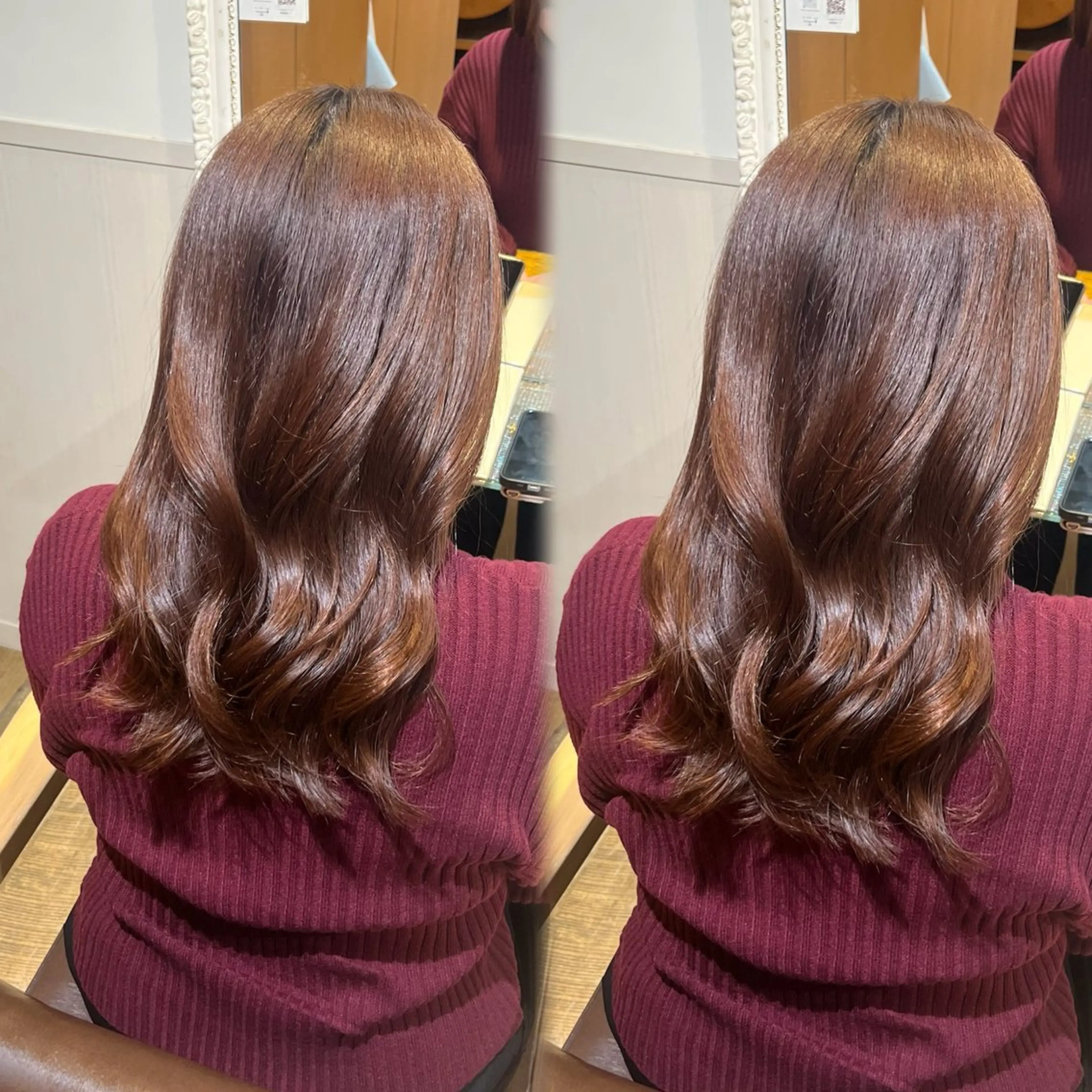 ロング 田村 汐織のヘアスタイル