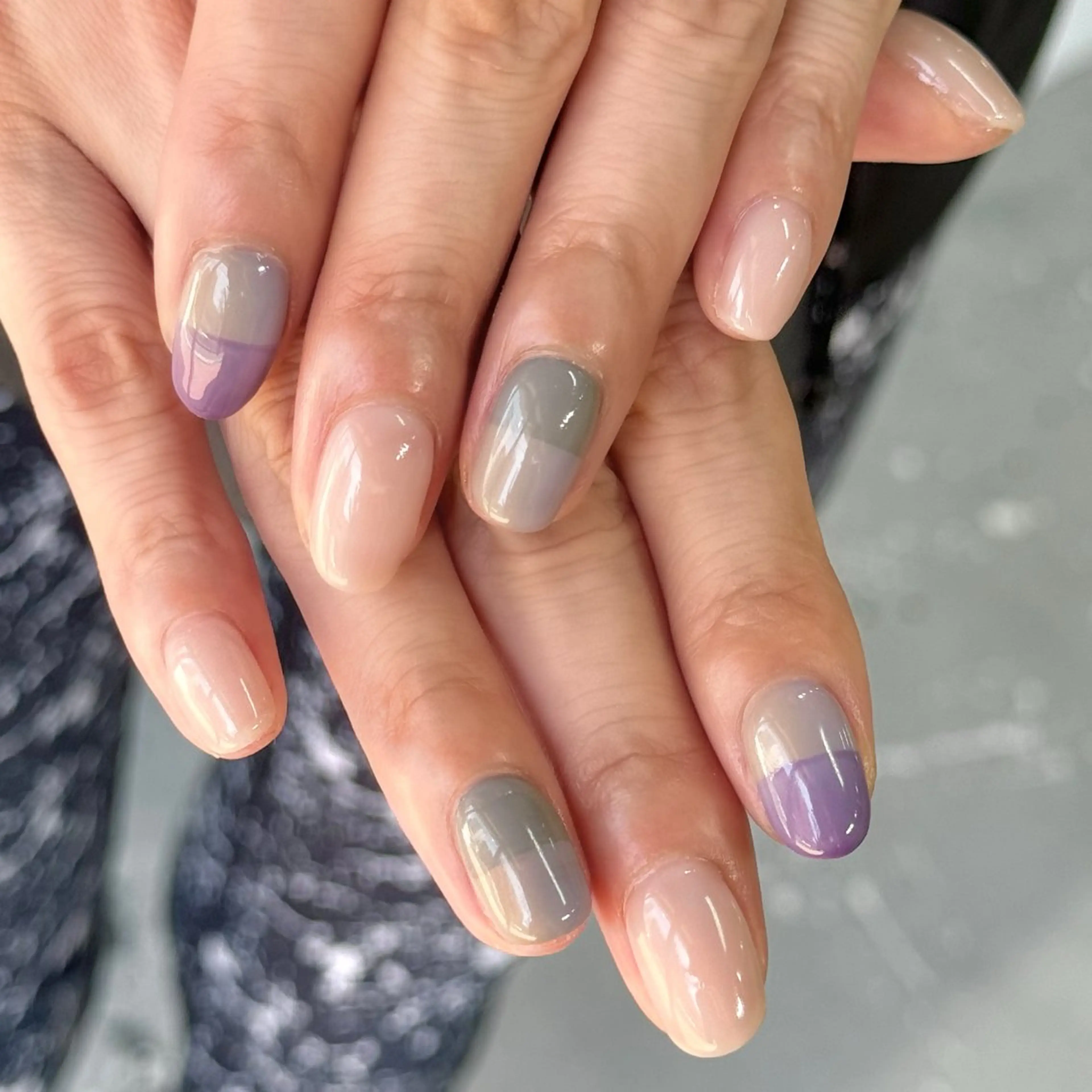 ネイル シンプルネイル ハンドネイル HARUKA ネイリスト福岡/薬院のネイルデザイン