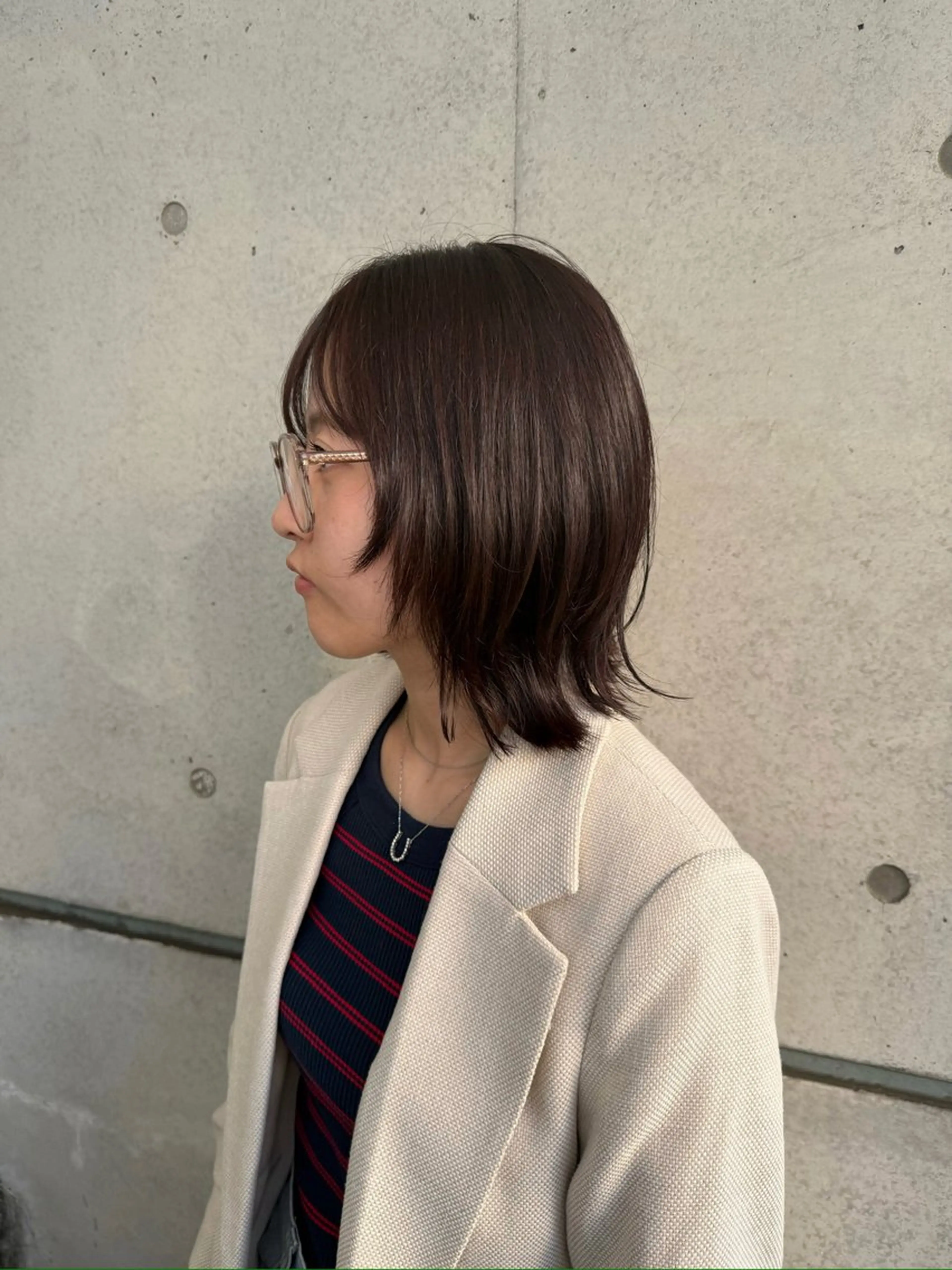 ミディアム カラー ヘアカラー トリートメント 🩶 AIRA / 透明感カラー 🩶のヘアスタイル