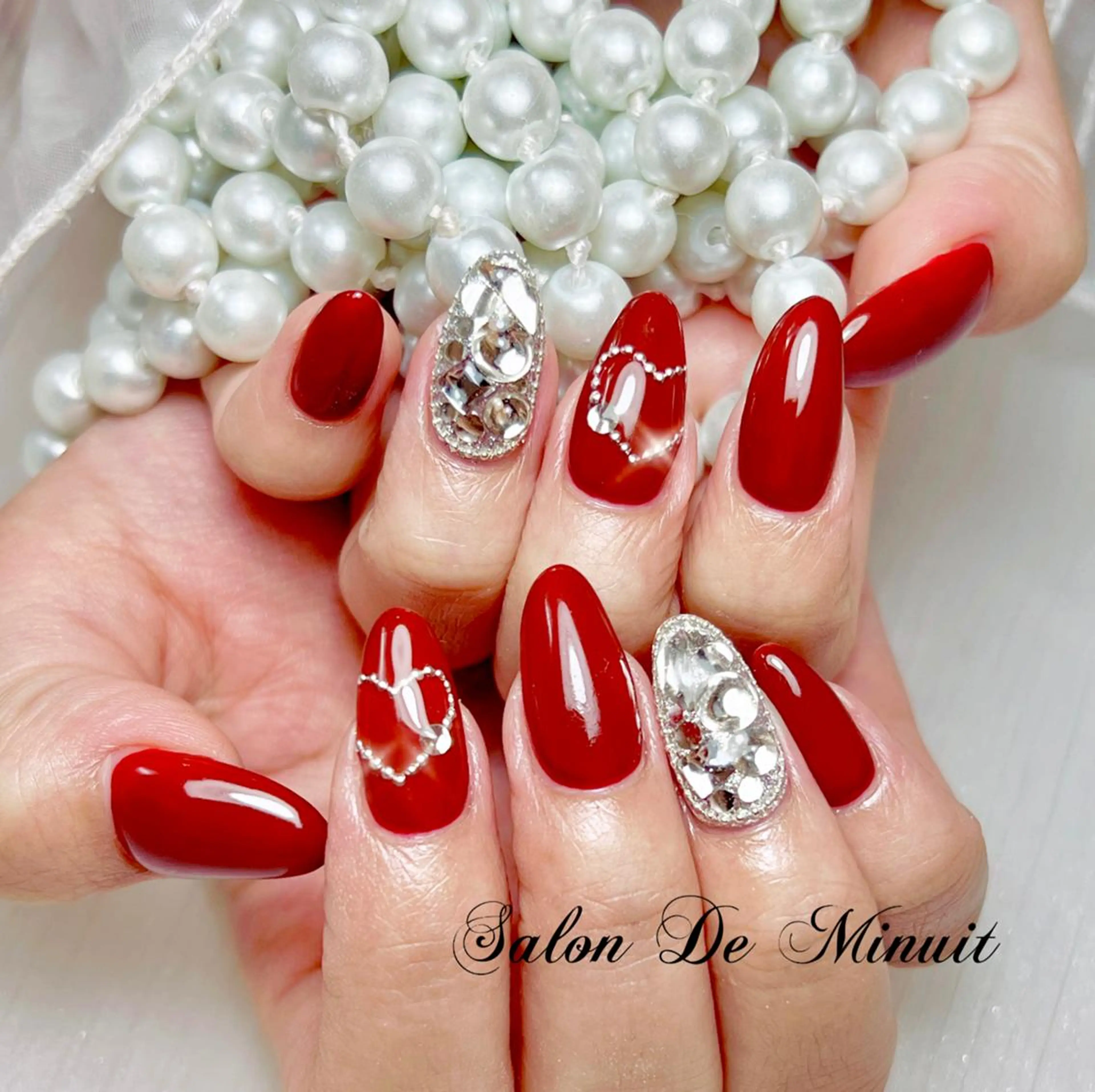 ネイル ハンドネイル ハンドケア Momo 🤍のネイルデザイン