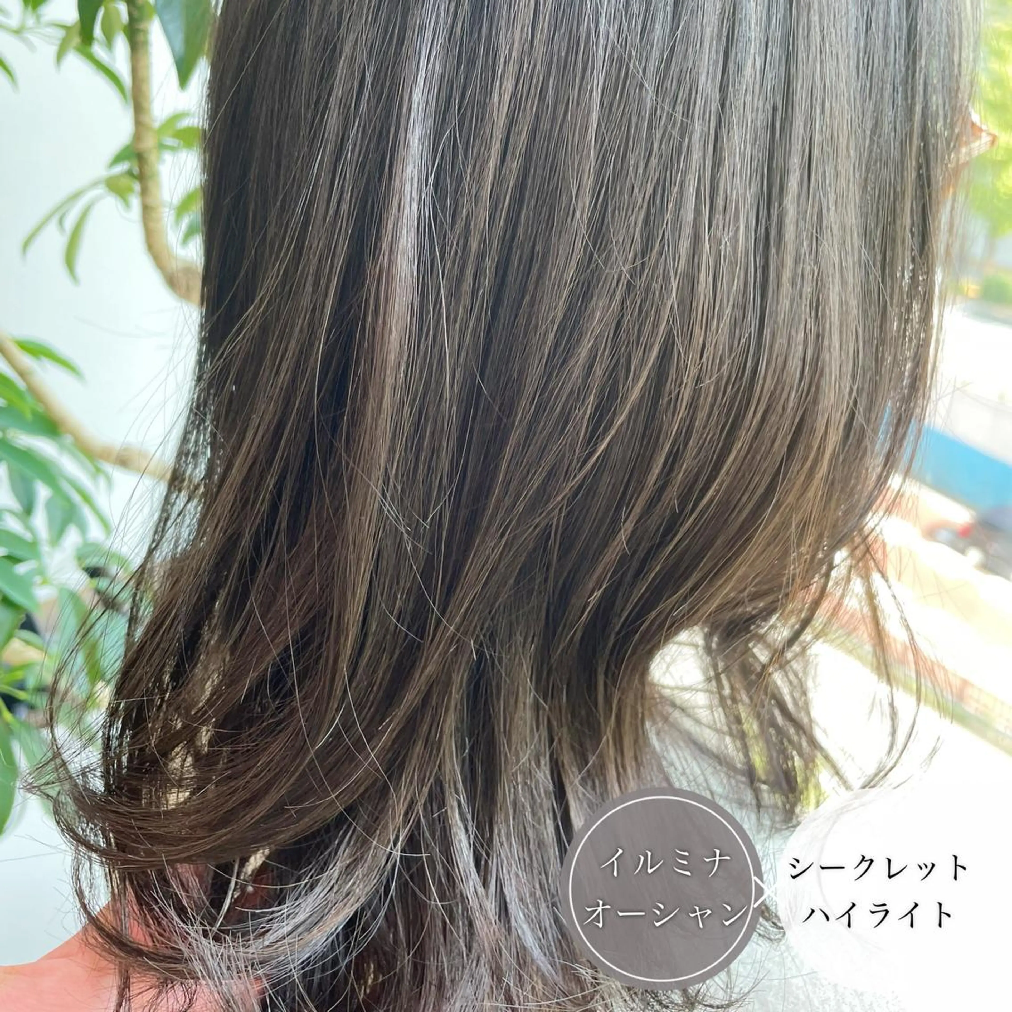 ミディアム カラー ショートボブ ミストバング デザインカラー ダブルカラー イヤリングカラー カット ヘアカラー トリートメント アンブレラカラー💫 フェイスフレーミングのヘアスタイル
