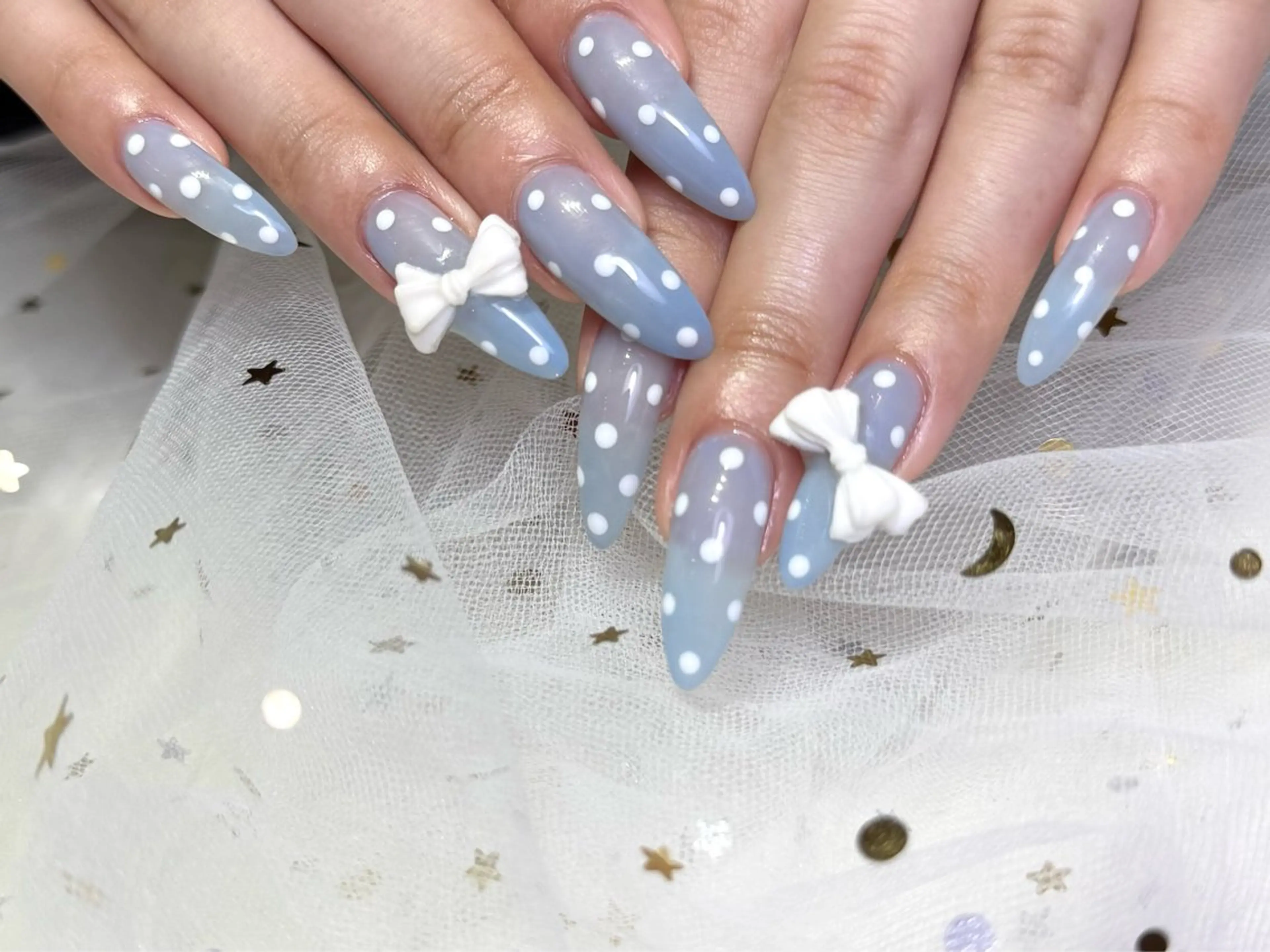 ネイル ロングネイル ハンドネイル Mnailsalon フィルイン対応サロンのネイルデザイン
