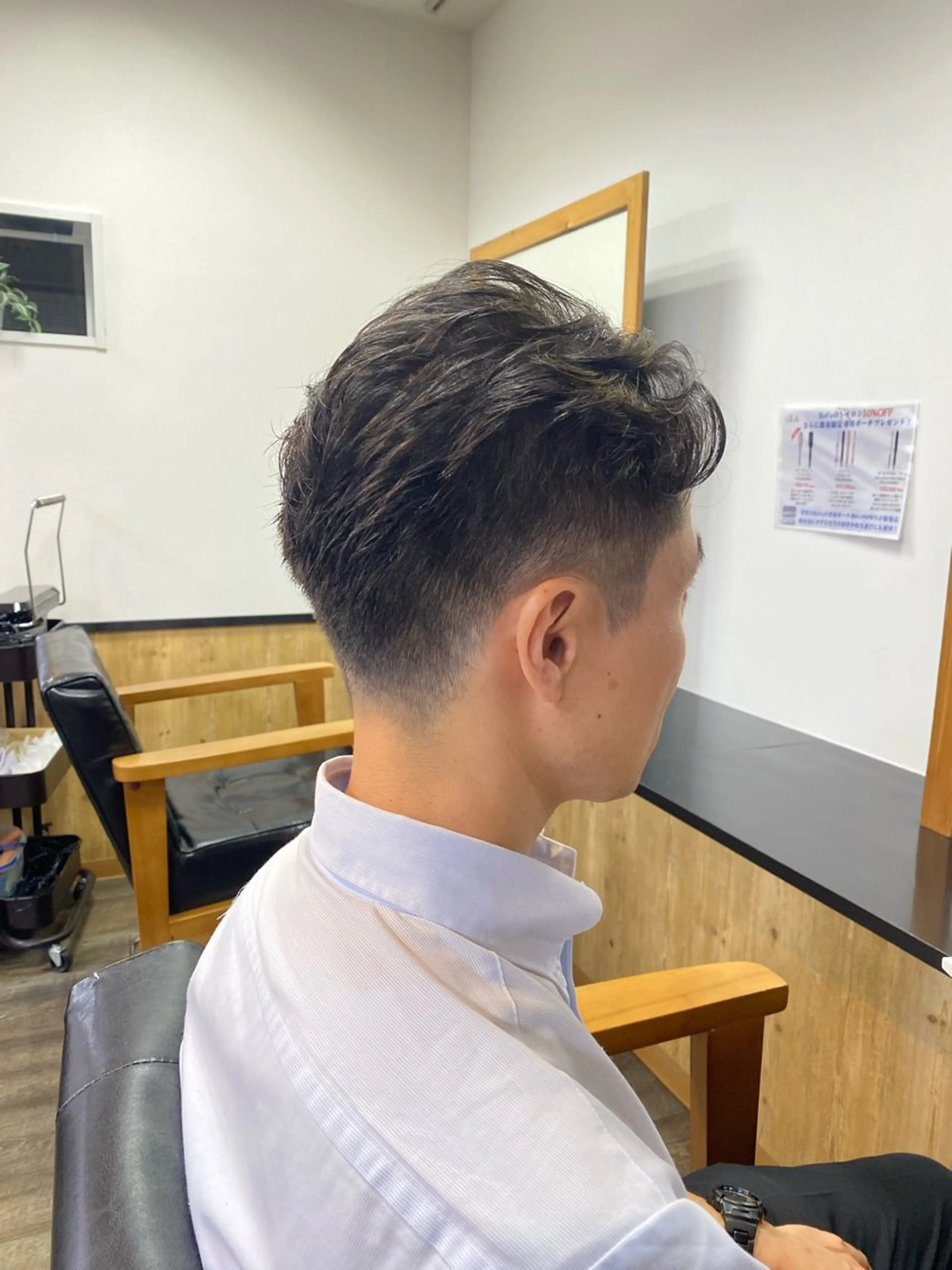 メンズ 刈り上げ sun ship所属・栢木 海央のヘアスタイル