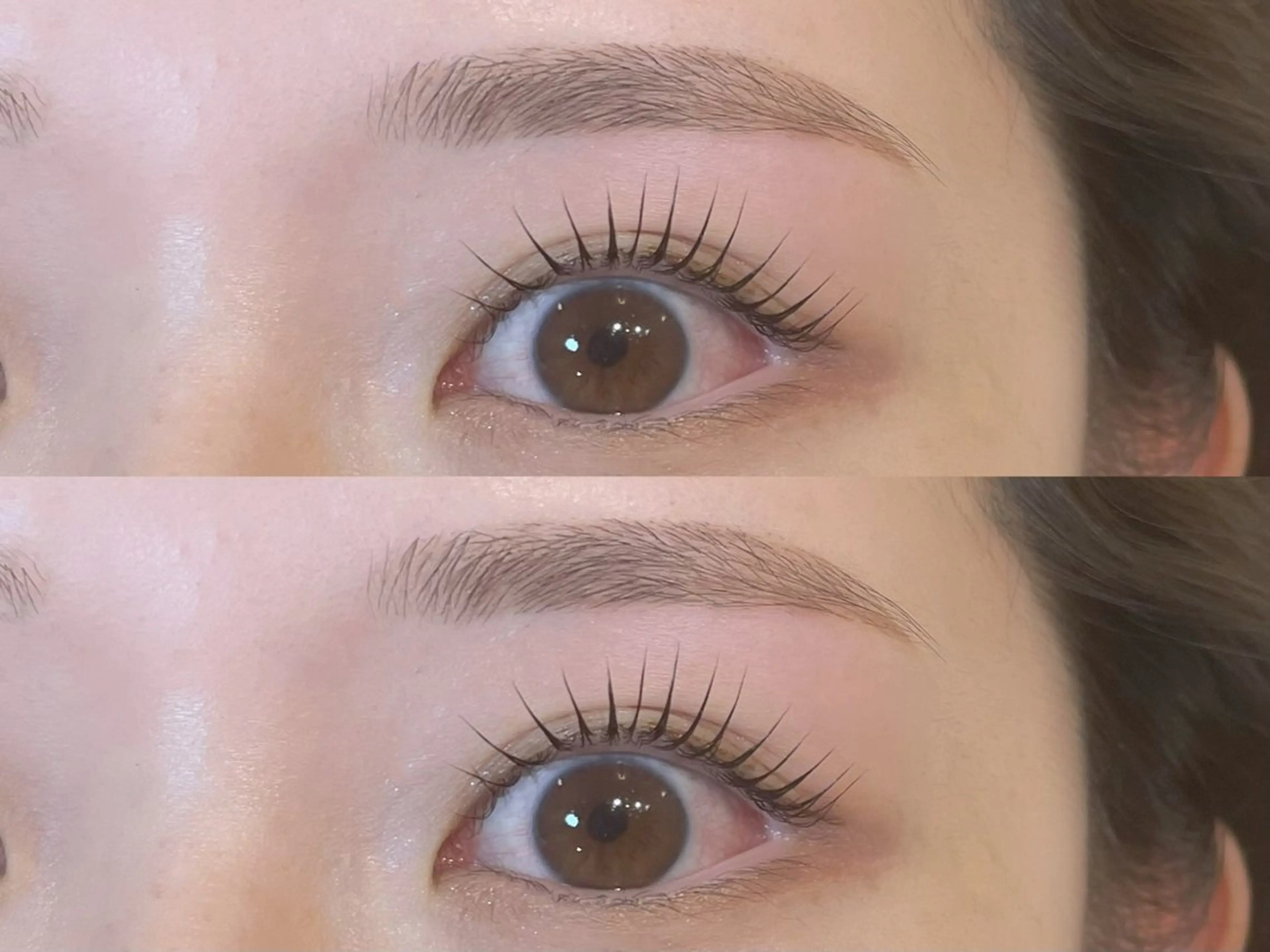 【セット割🤍】パリジェンヌラッシュリフト【コーティング付き】+アイブロウスタイリング👀の写真