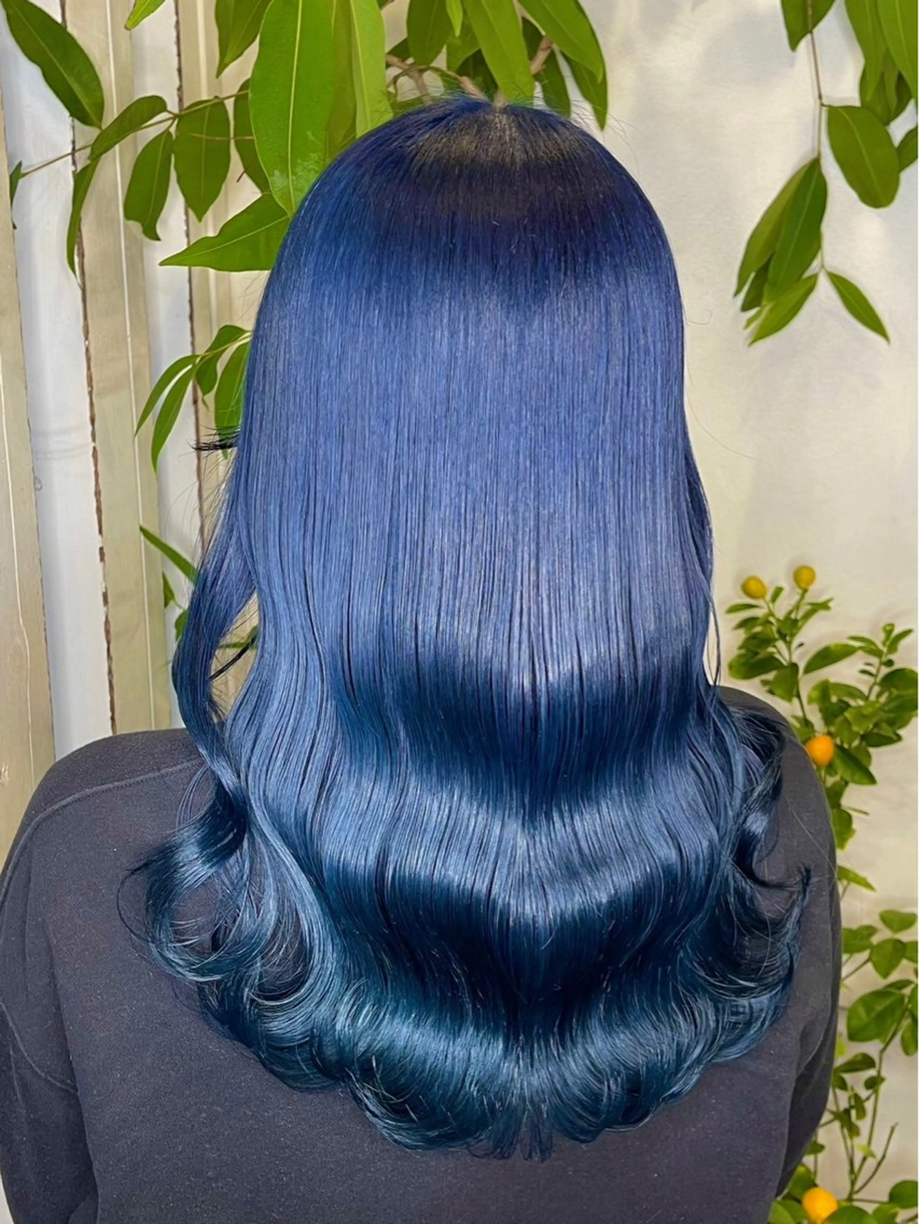 ロング カラー ヘアカラー トリートメント UNBLEACH ブリーチカラーのヘアスタイル