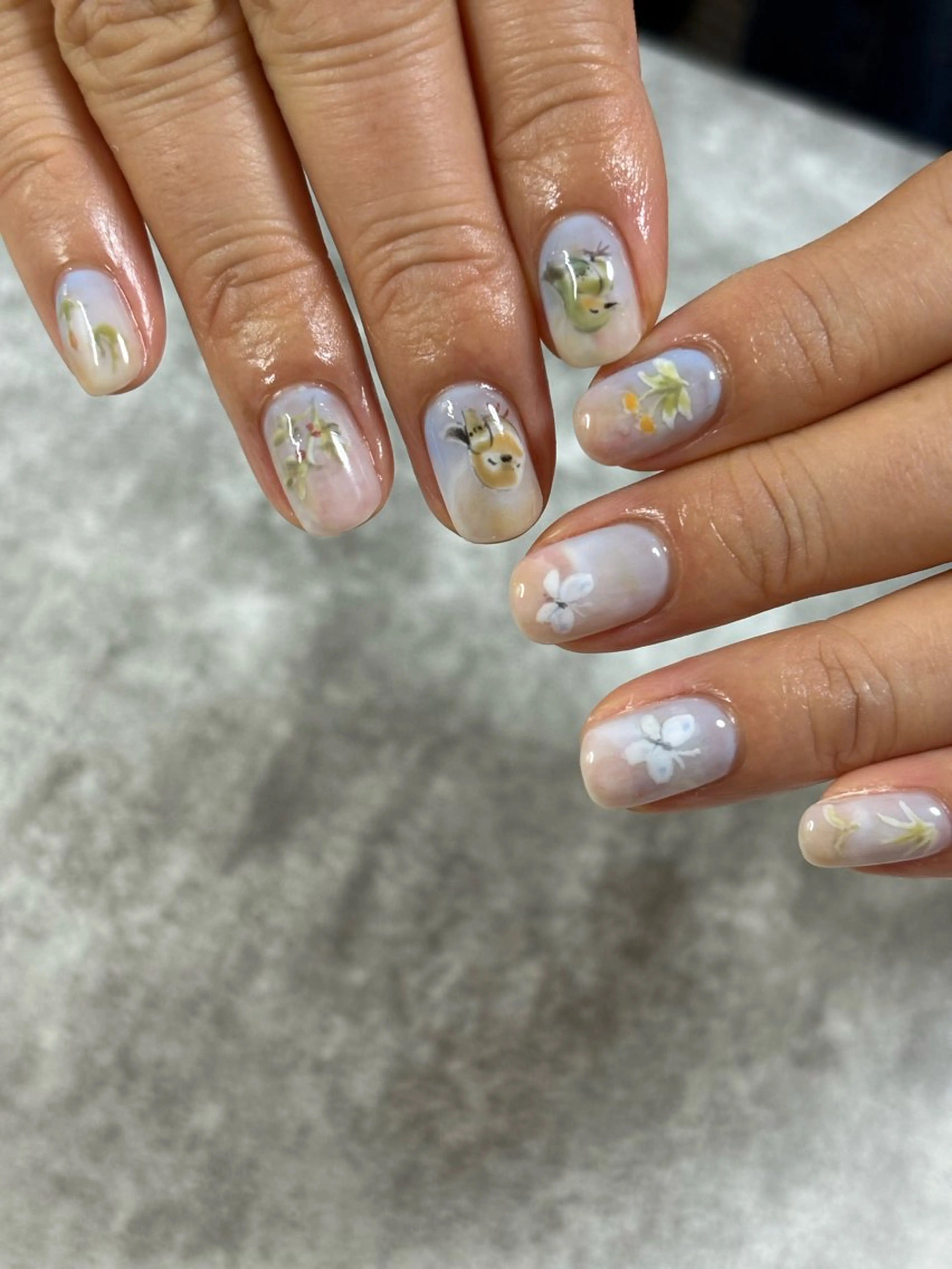 ネイル ハンドネイル FIORITURA Maikoのネイルデザイン