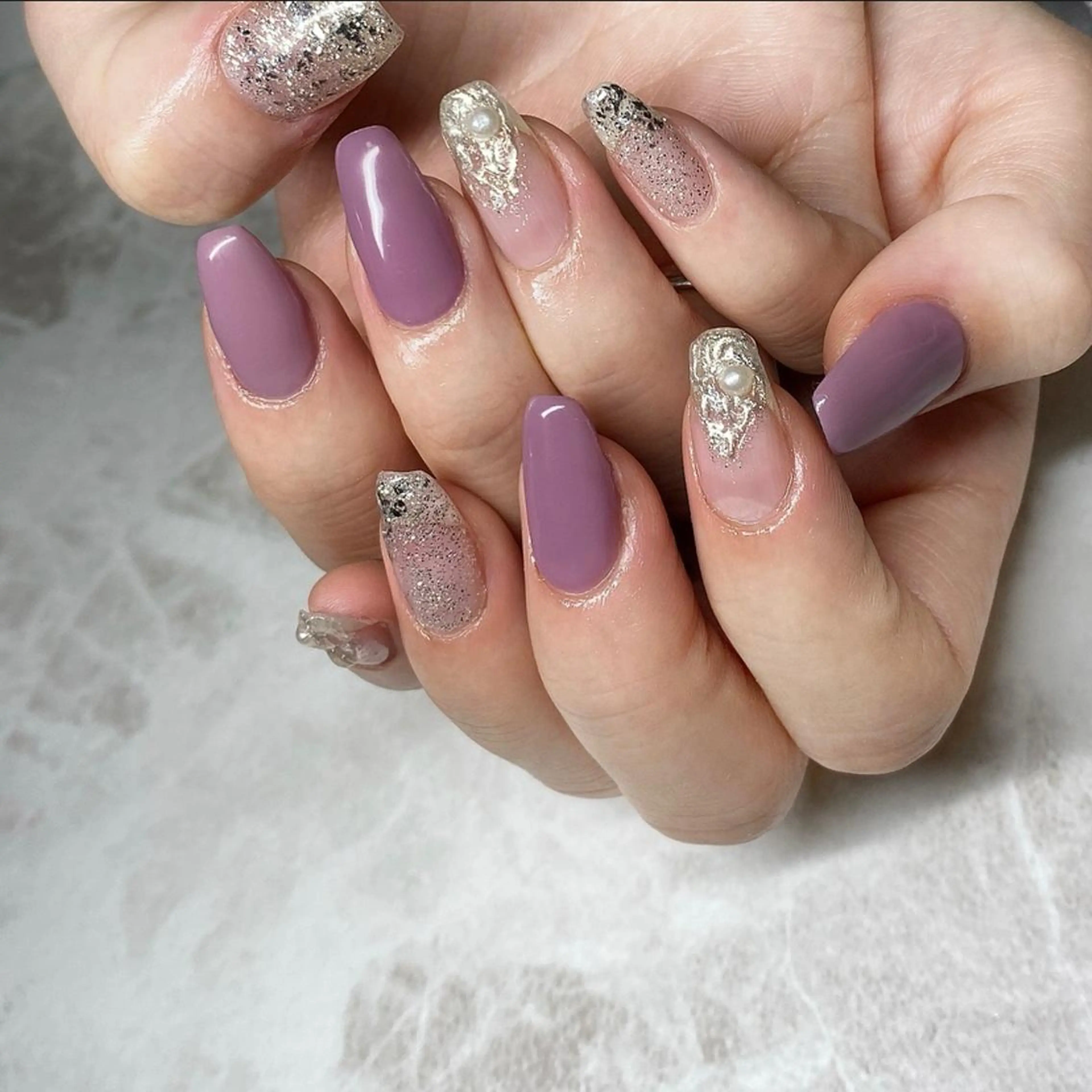 ネイル JERRIE 　 韓国ネイル/自爪育成所属・✴︎JERRIE✴︎ フィルイン対応店のネイルデザイン