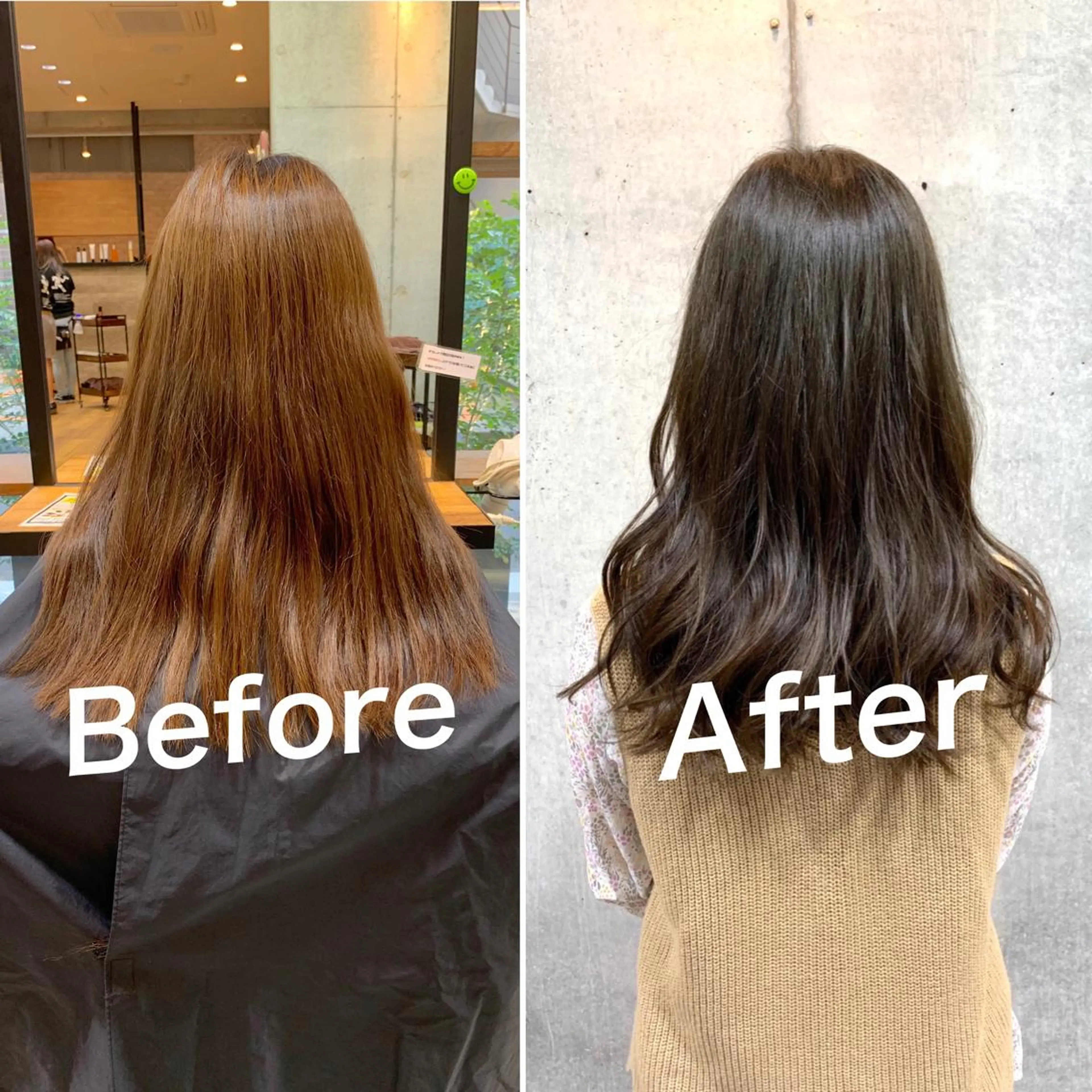 カラー カット トリートメント 佐瀬竜矢PRIMAL /portのヘアスタイル