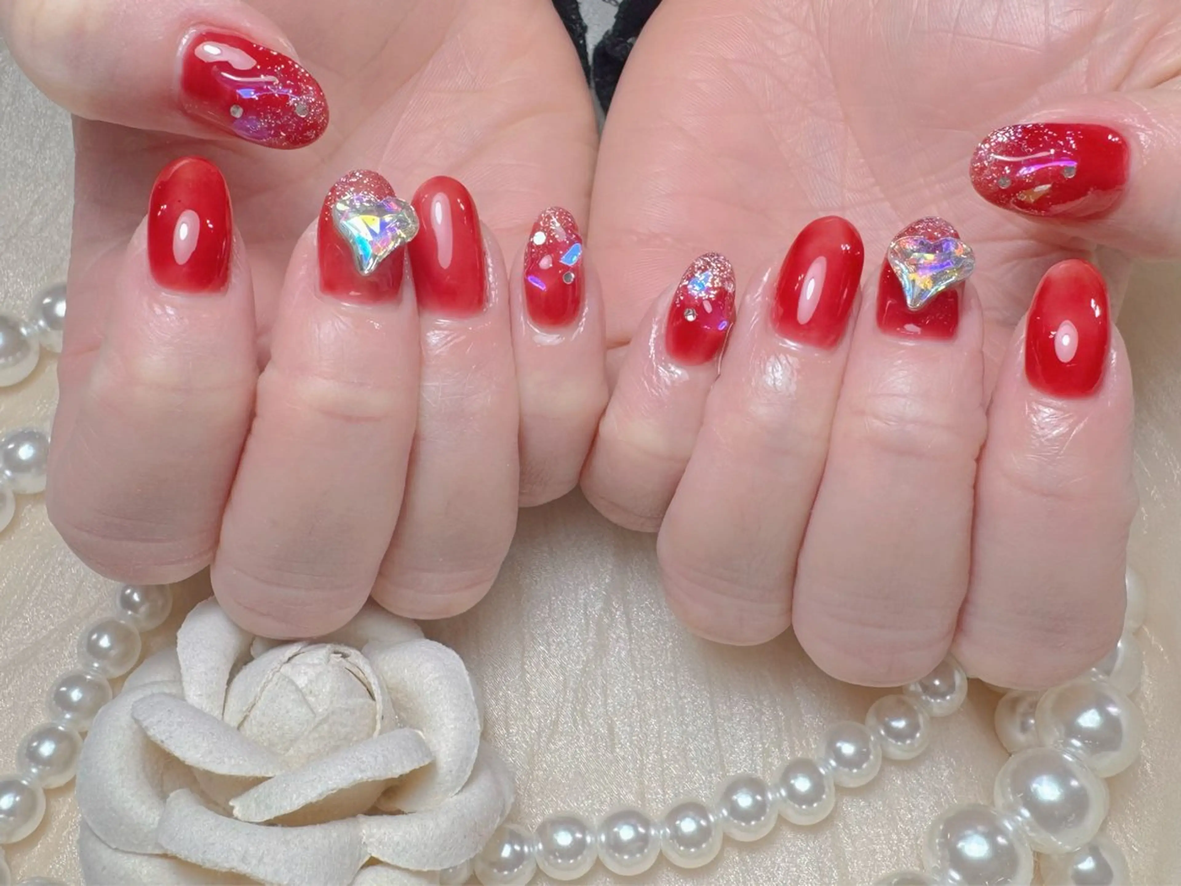 ネイル ハンドネイル マジックミラー所属・マジック ミラーのネイルデザイン