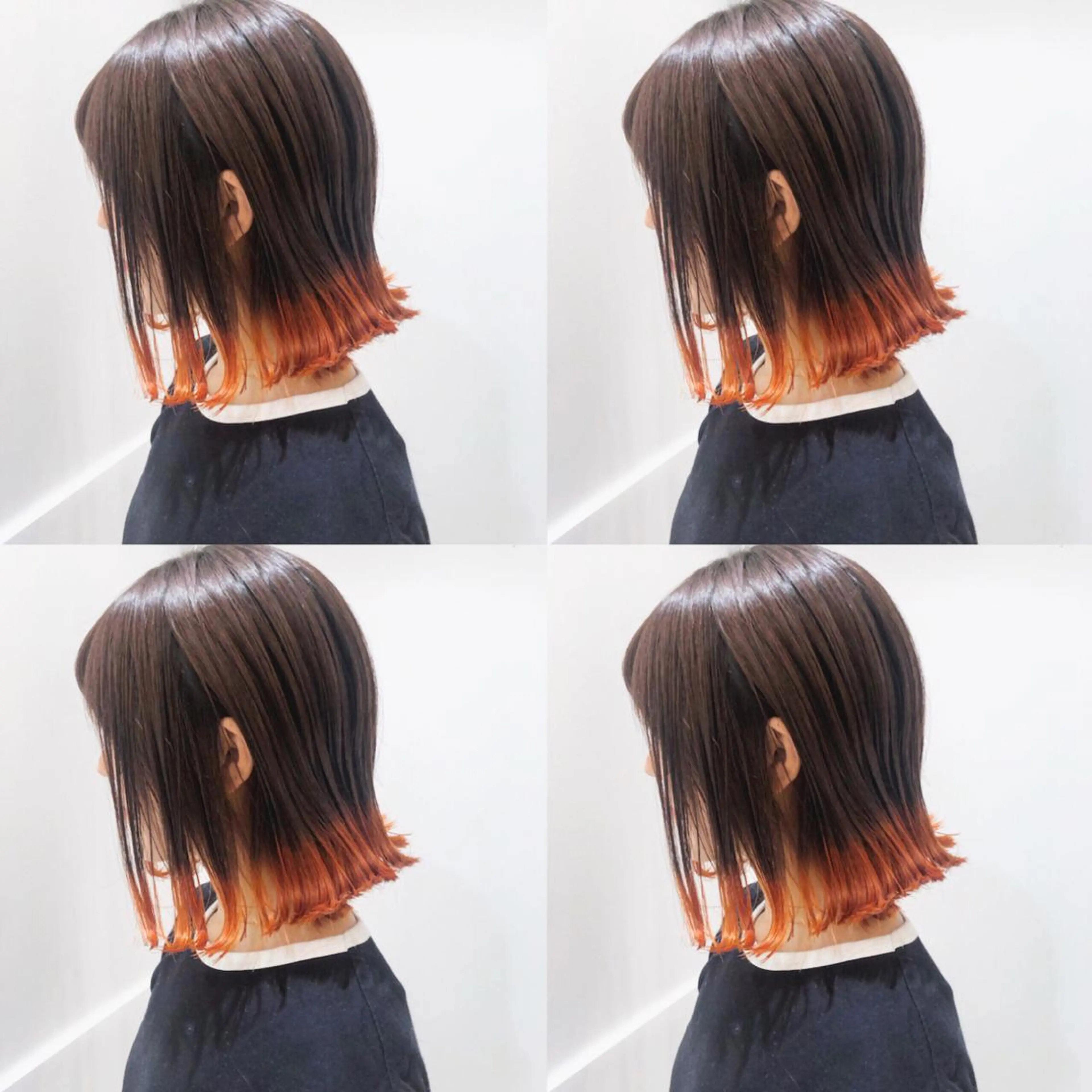 ミディアム カラー HOLON池袋所属・ウルフカット ハッシュカット/七海のヘアスタイル