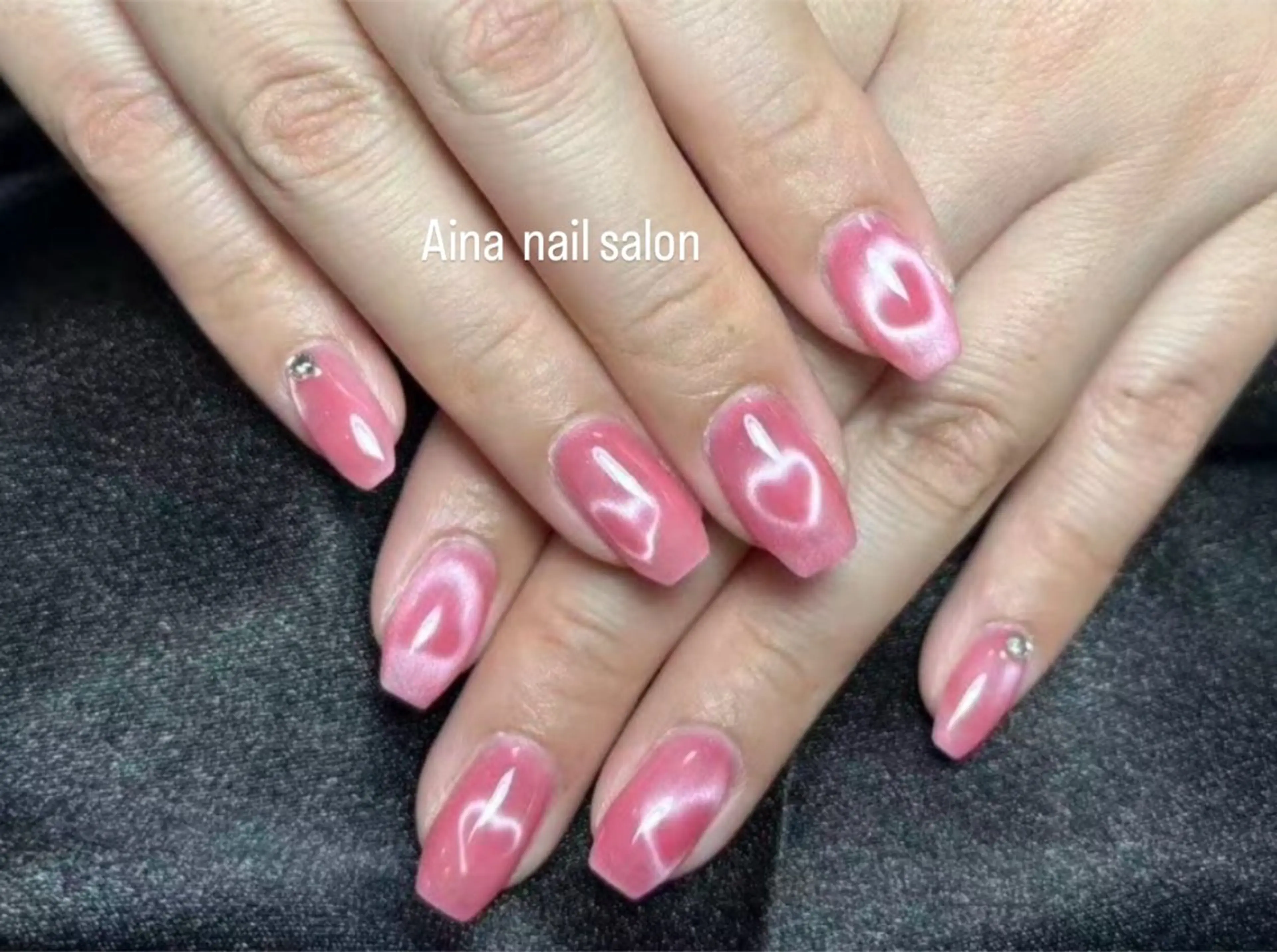 ネイル チークネイル 長さ出し フラッシュネイル フットネイル フレンチネイル Aina nail salon所属・Aina nail salonのネイルデザイン