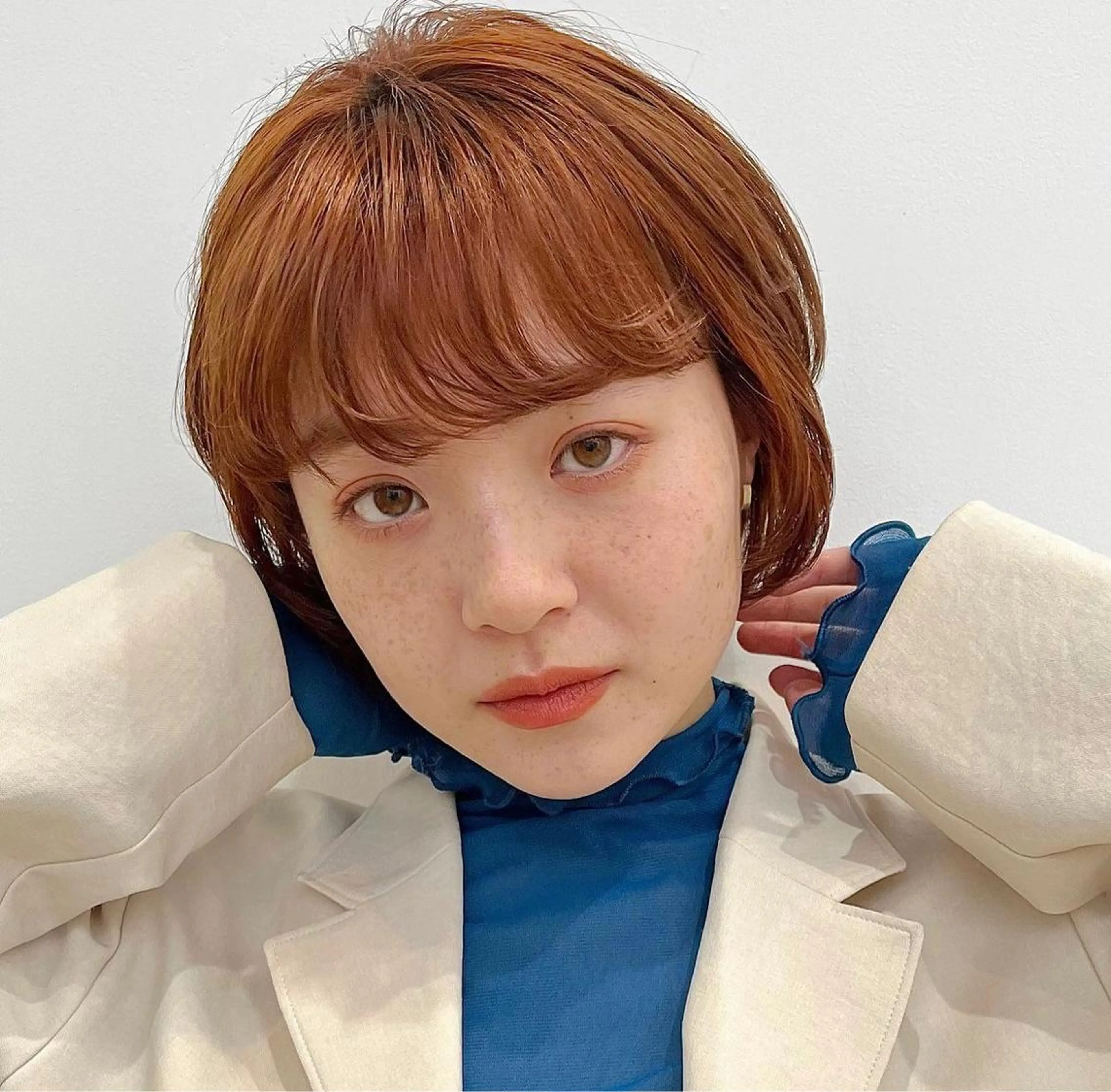 ショート 🫧レイヤー/暖色 /ベージュMAI🫧のヘアスタイル