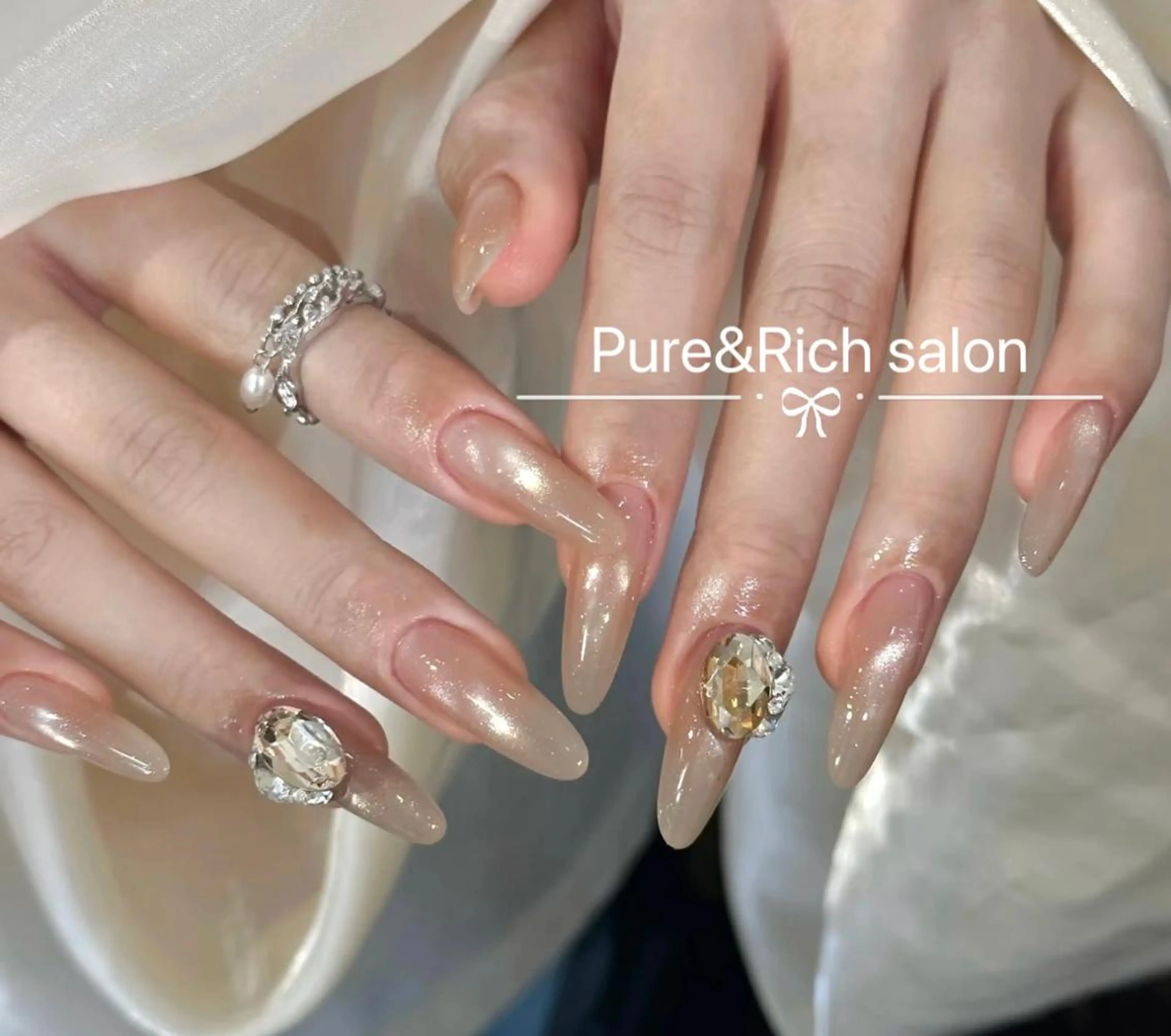 ネイル ハンドネイル Pure&Rich Nailのネイルデザイン