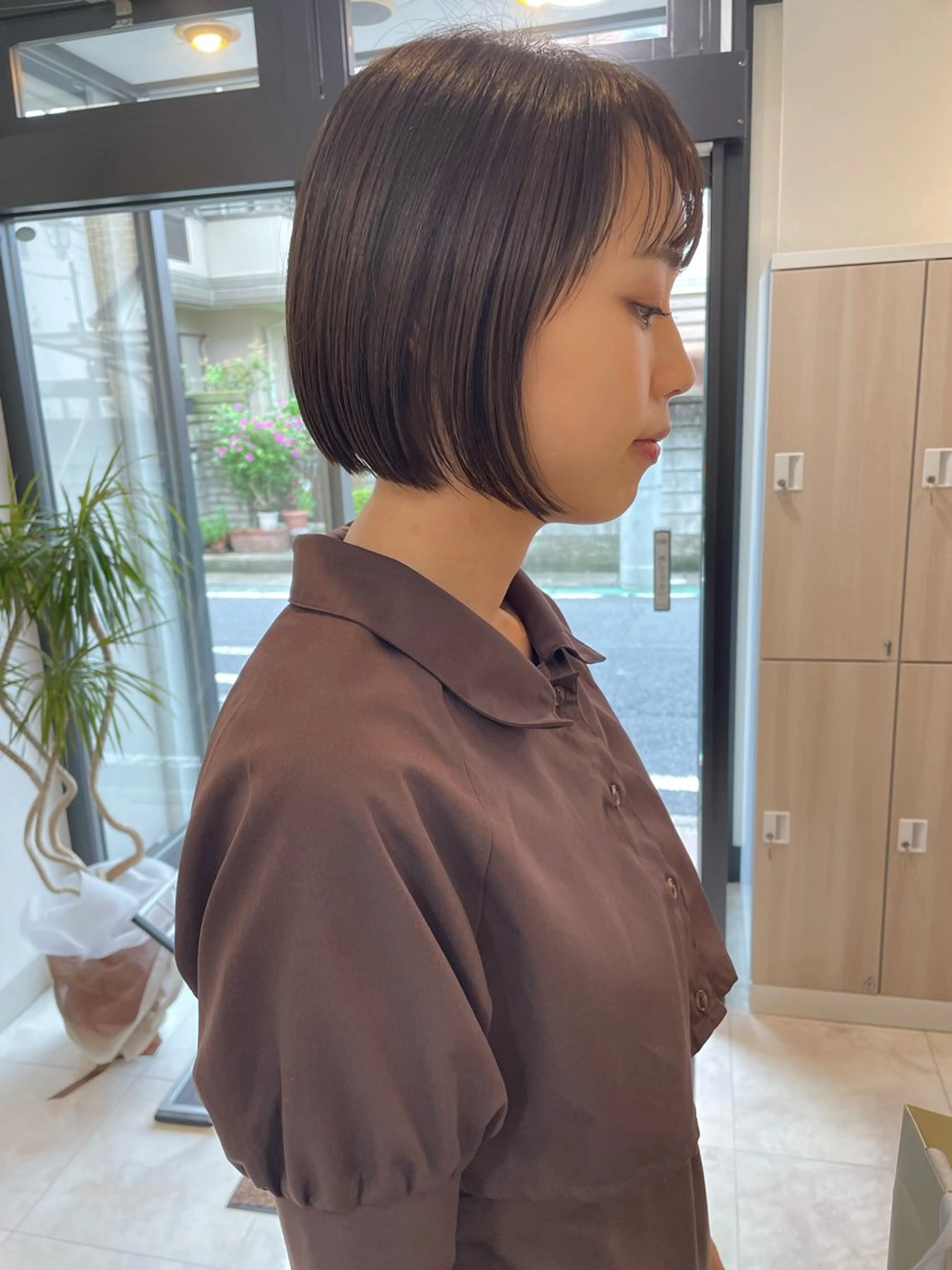 ショート 切りっぱなしボブ ボブ カット ヘアカラー 【ボブ/個室サロン】 癒し空間mimuraのヘアスタイル