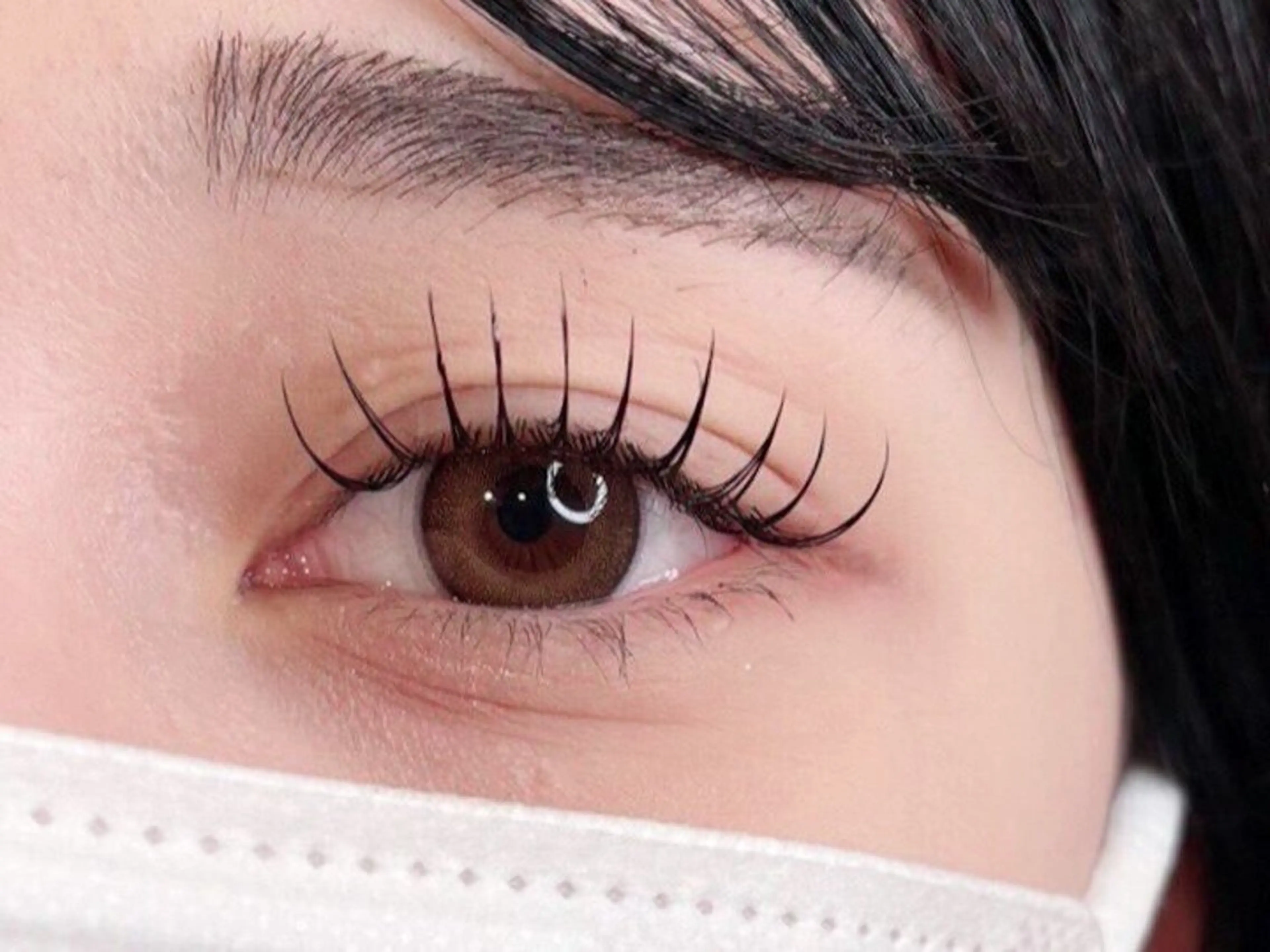 【初回オフ無料】フラットマットラッシュ140本(コーティング仕上げ付き)/天神の写真