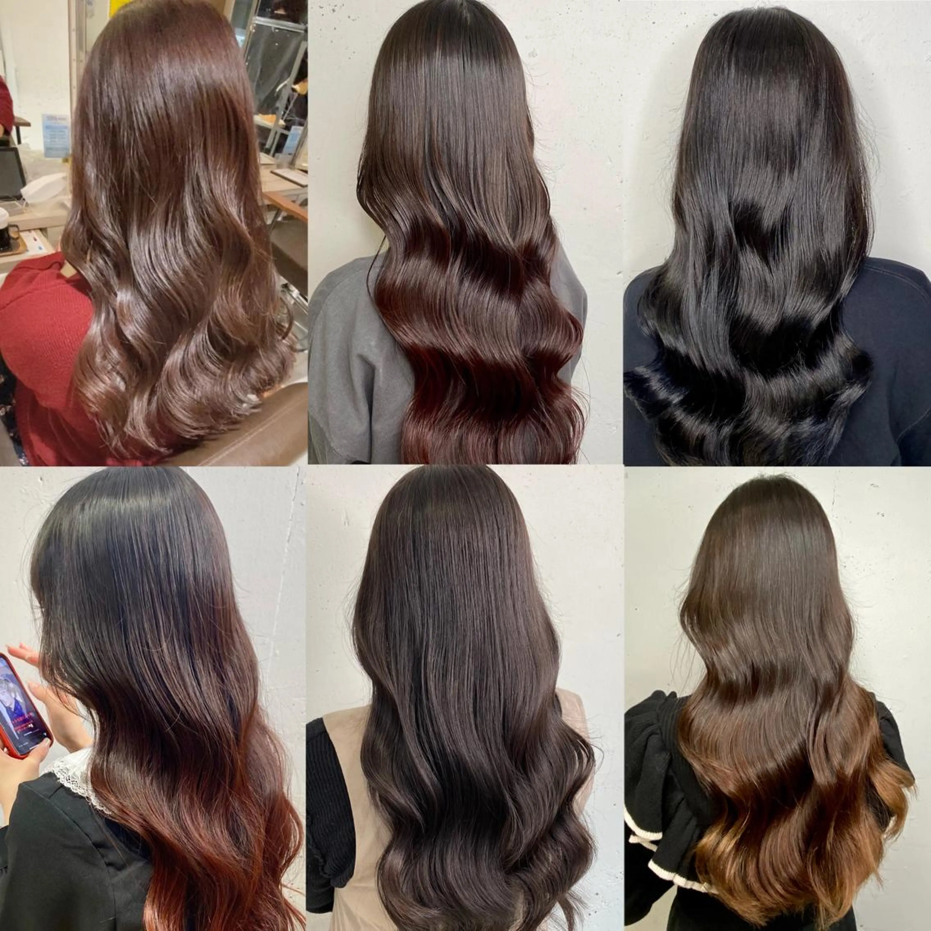 ロング カラー ブラウンカラー 髪質改善 レイヤーカット トリートメント 酸熱トリートメント SALOWIN調布店所属・ツヤ髪師 kichiのヘアスタイル