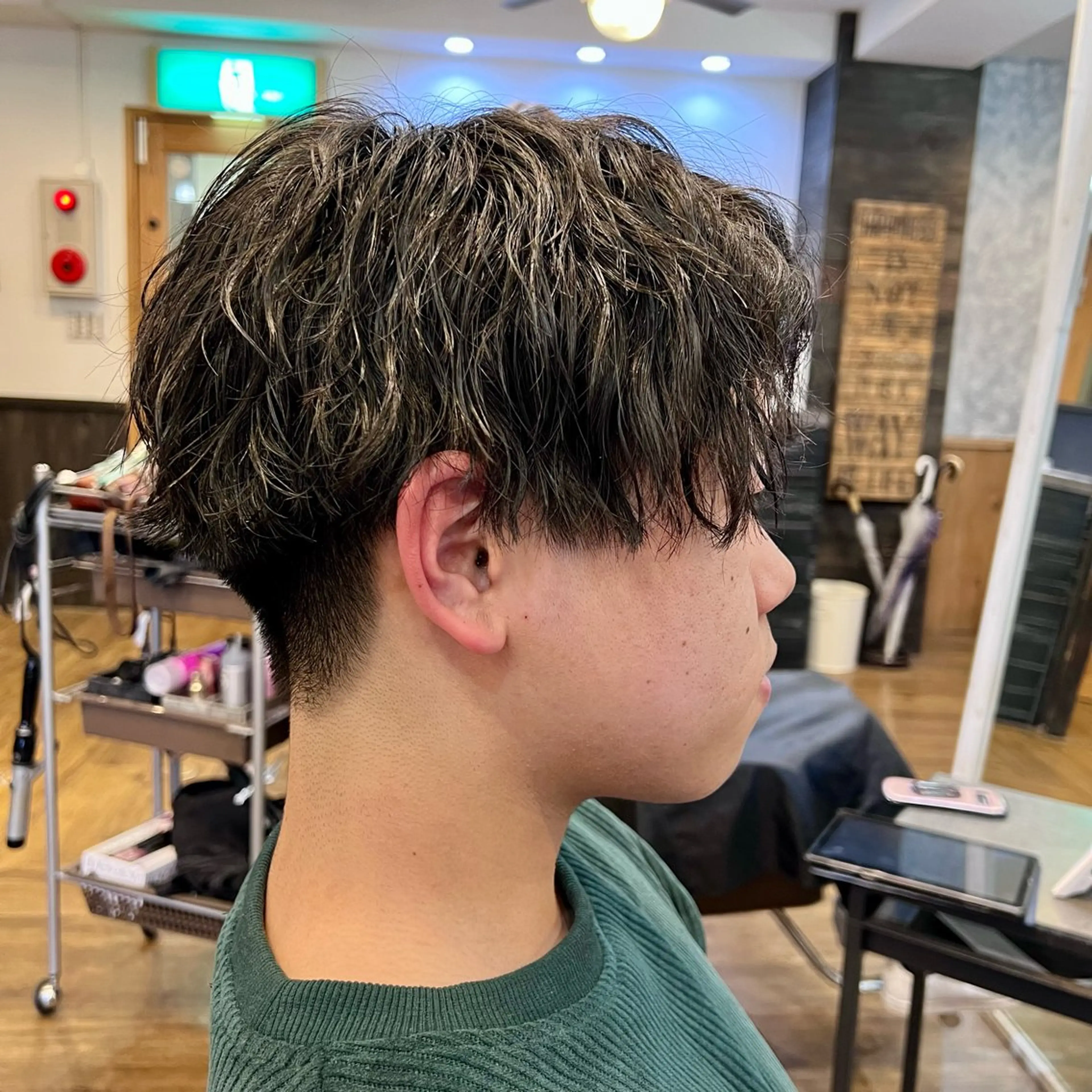 パーマ メンズ カット パーマ アグヘアーシータ所属・🤩メンズカット/ パーマ山本🤩のヘアスタイル