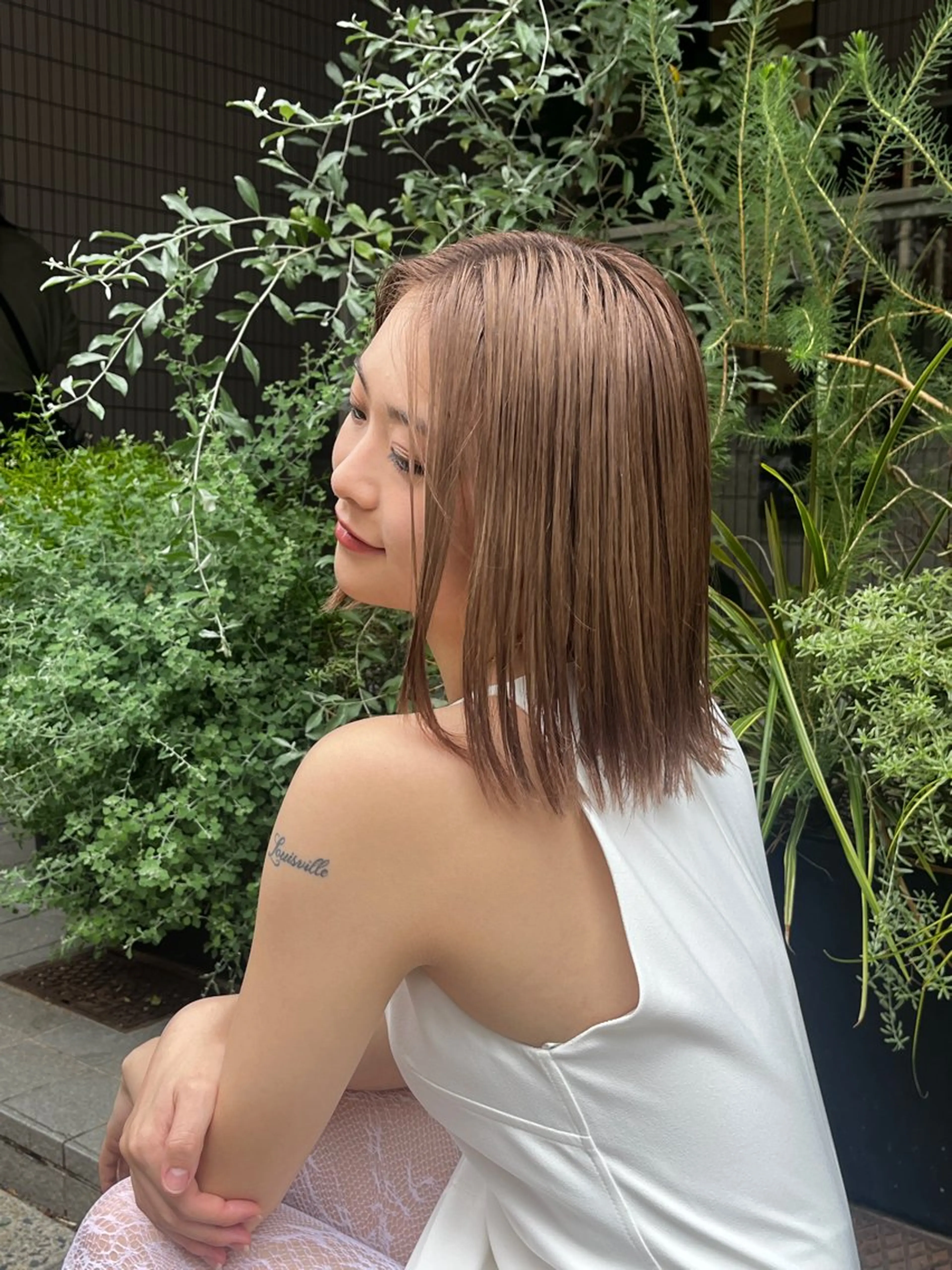 ショート カラー PELE/ハイトーン /NATSUKIのヘアスタイル