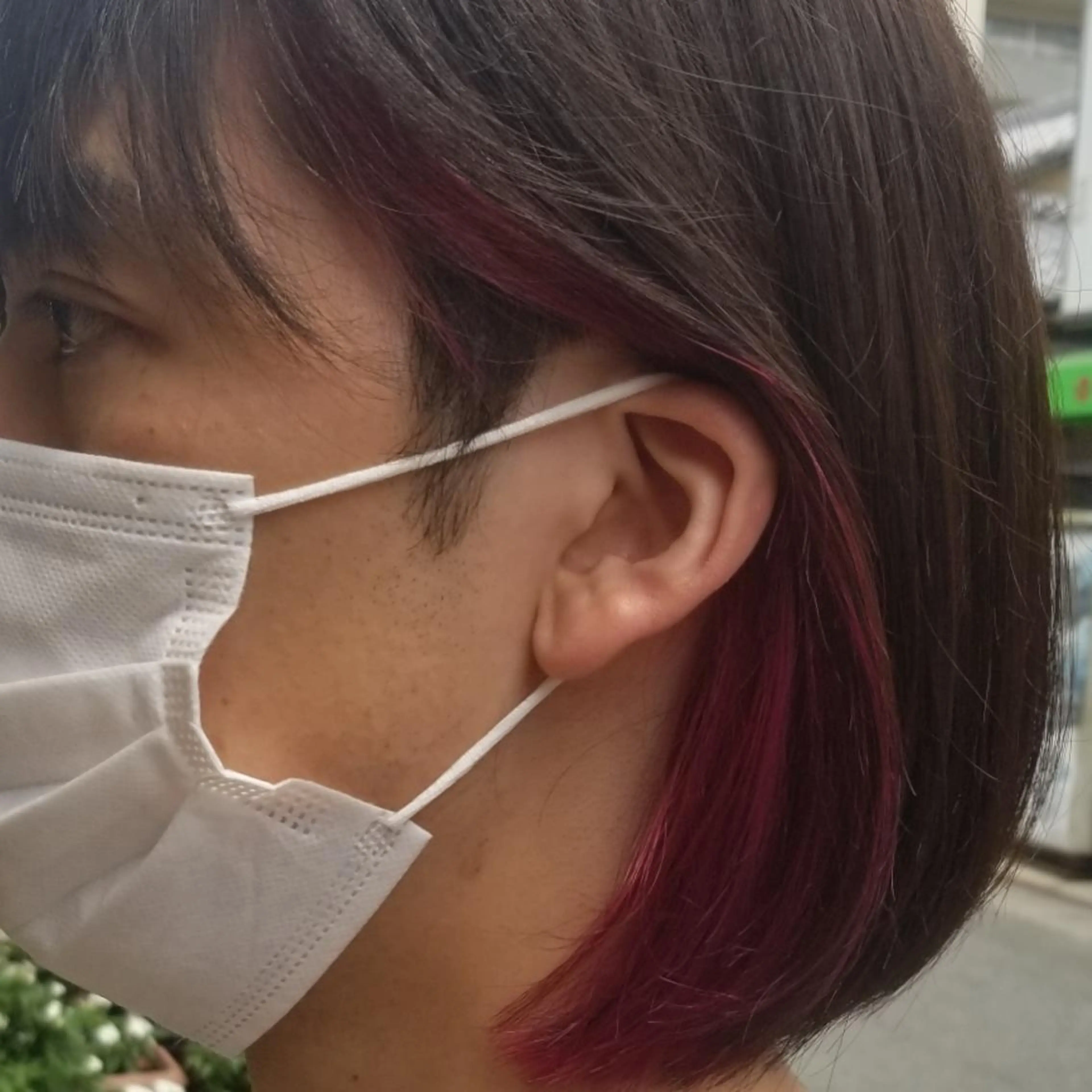 カラー カシス インナーカラー HAIR&LIFESTYLELUKAHI所属・マエダ タクヤのヘアスタイル