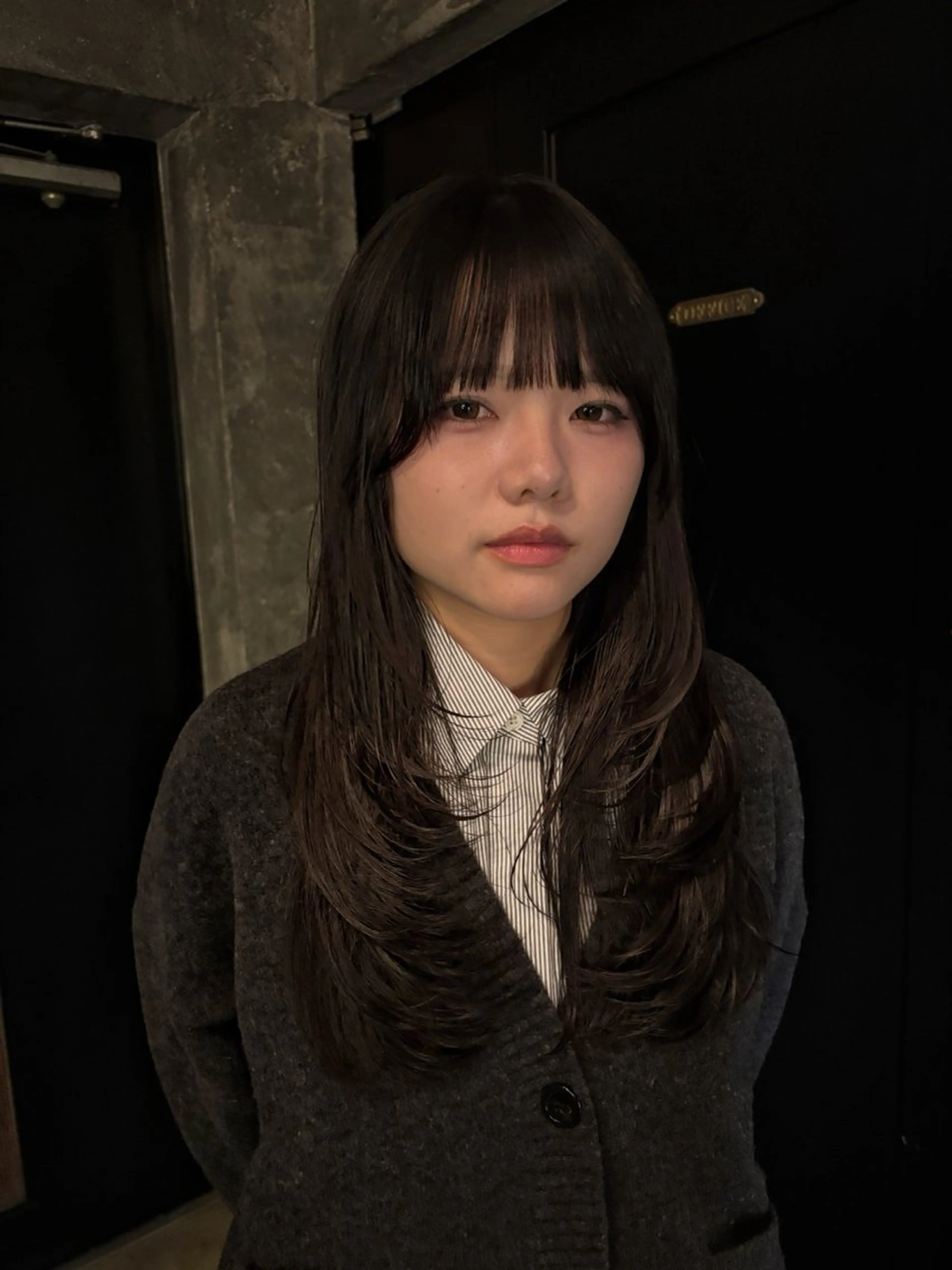 ロング カラー カット ヘアカラー トリートメント デザインレイヤー/ KOSUKEのヘアスタイル