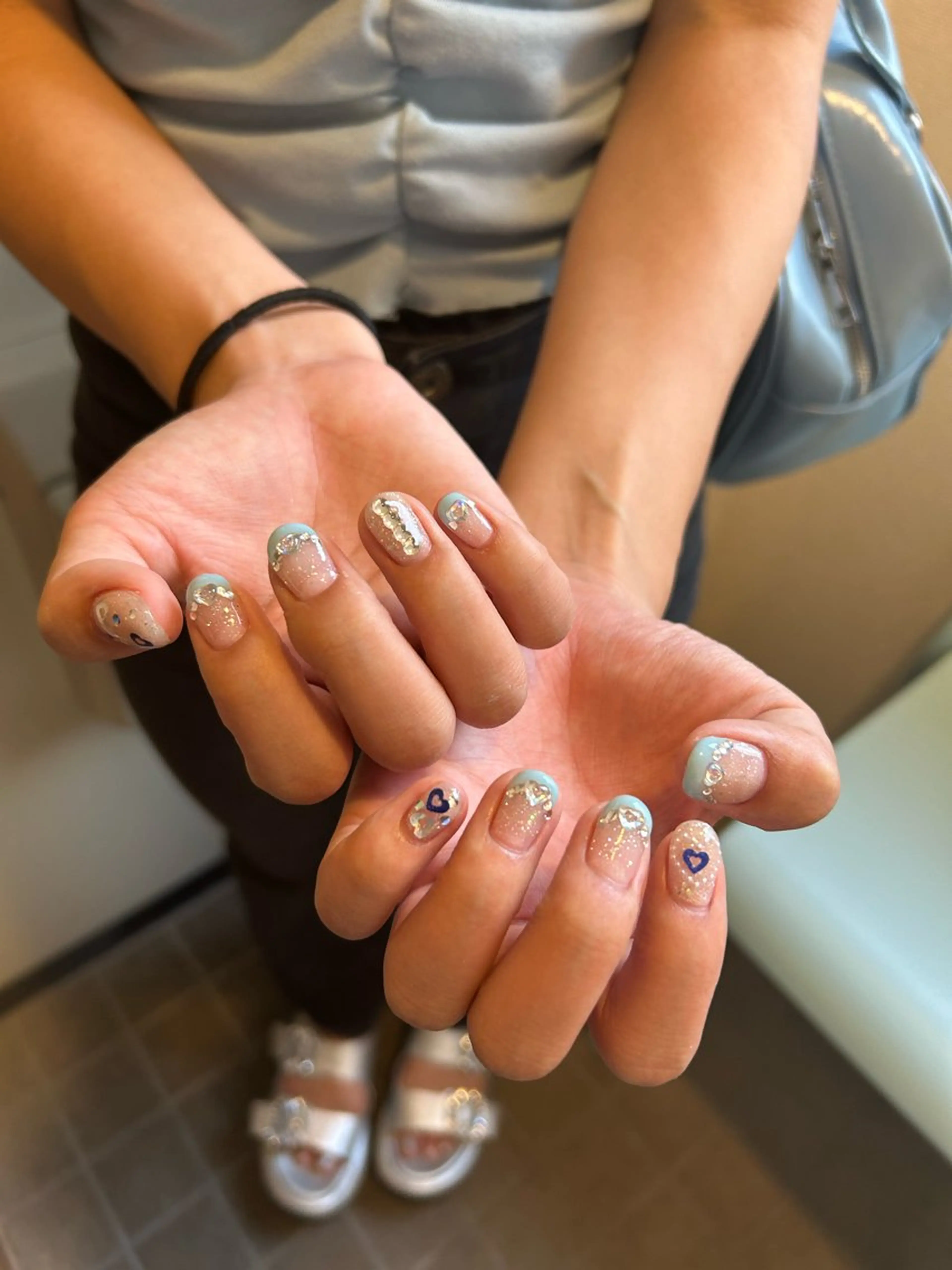 ネイル 持ち込み ハンドネイル Aimer Ciel エメシエル大宮ネイルのネイルデザイン