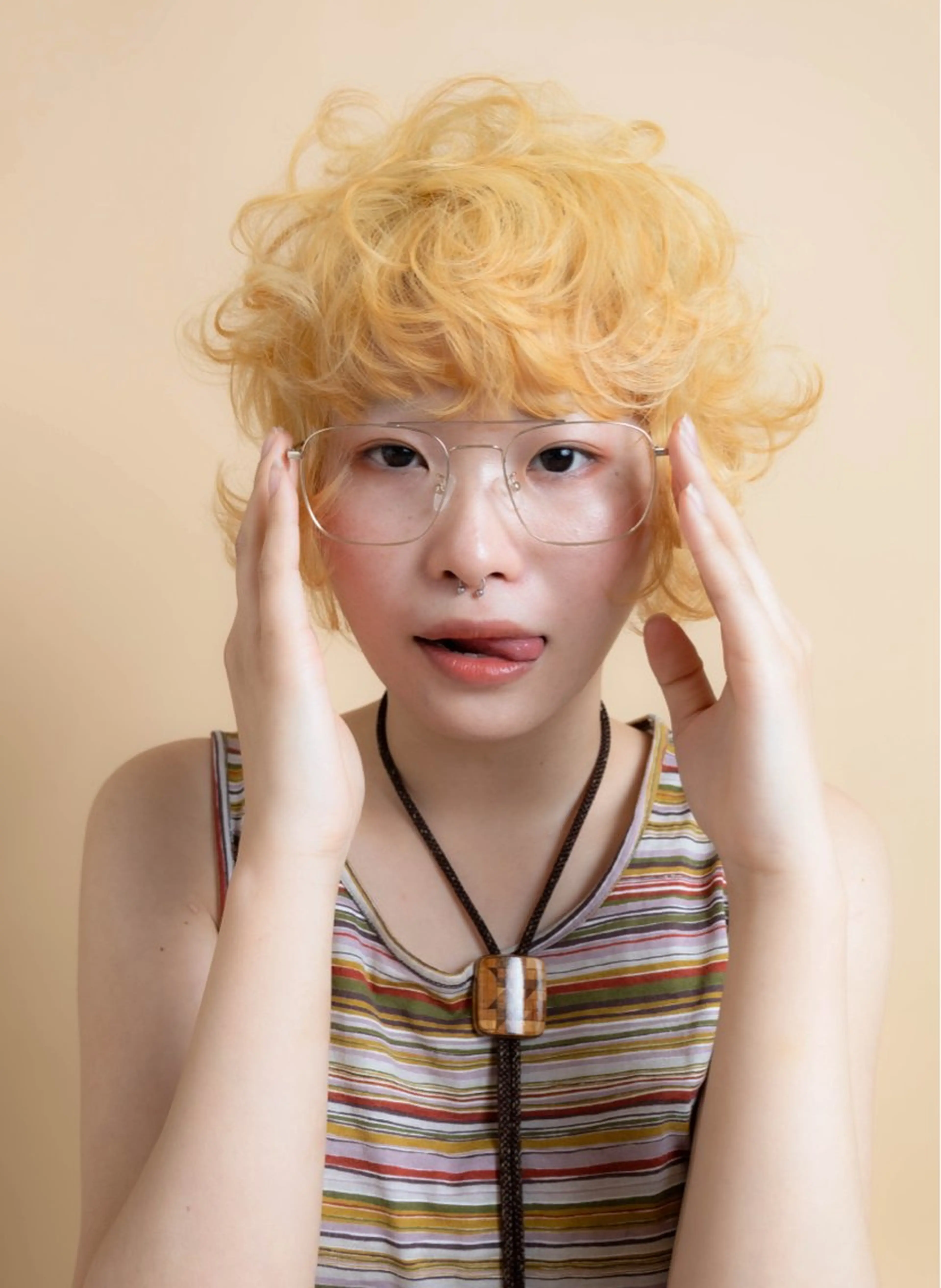 ショート ヘアアレンジ カット ヘッドスパ 🍒暖色艶カラー🍓 透明感カラー🪼🩵のヘアスタイル