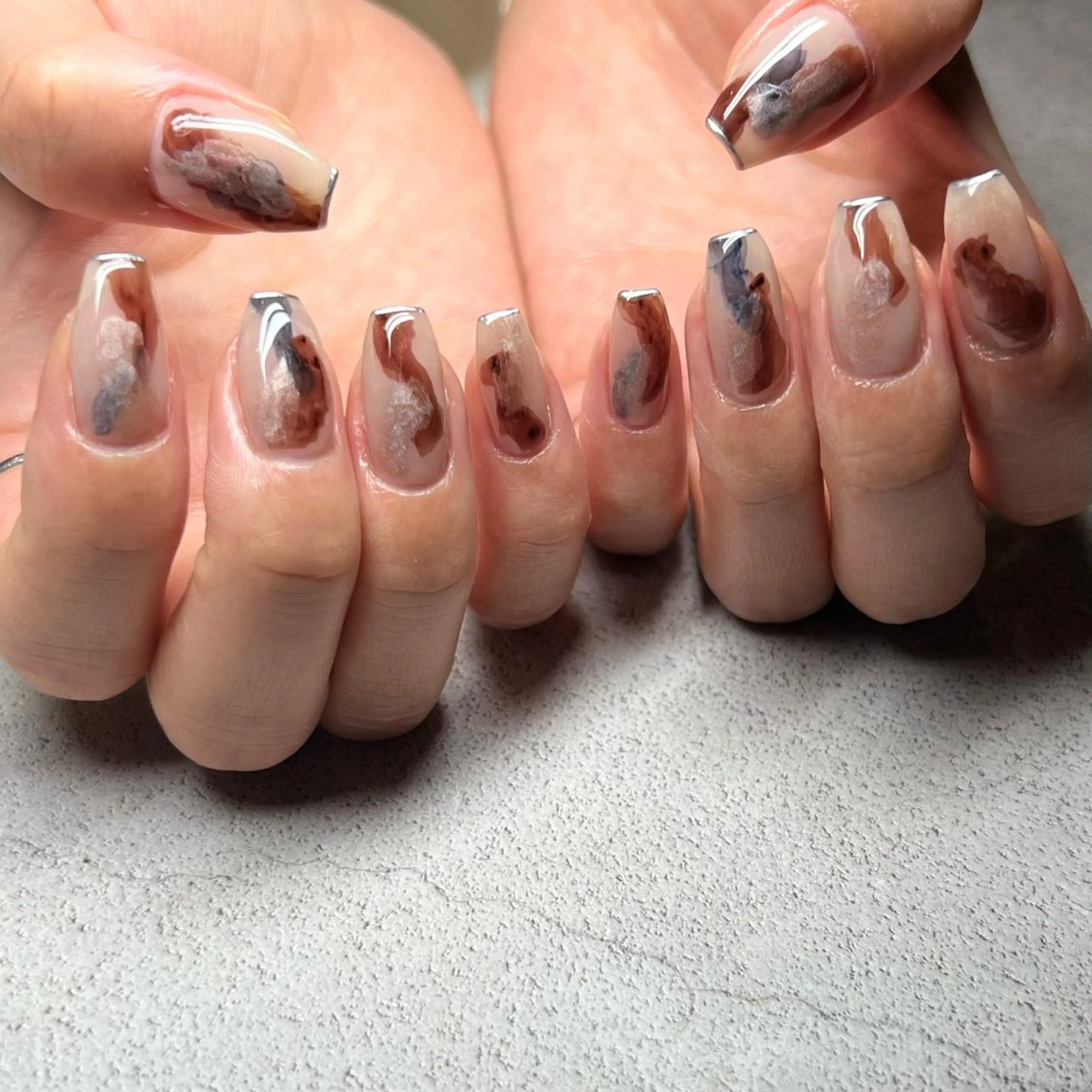 ネイル ハンドネイル 𝐫𝐚𝐢 𝐧𝐚𝐢𝐥のネイルデザイン