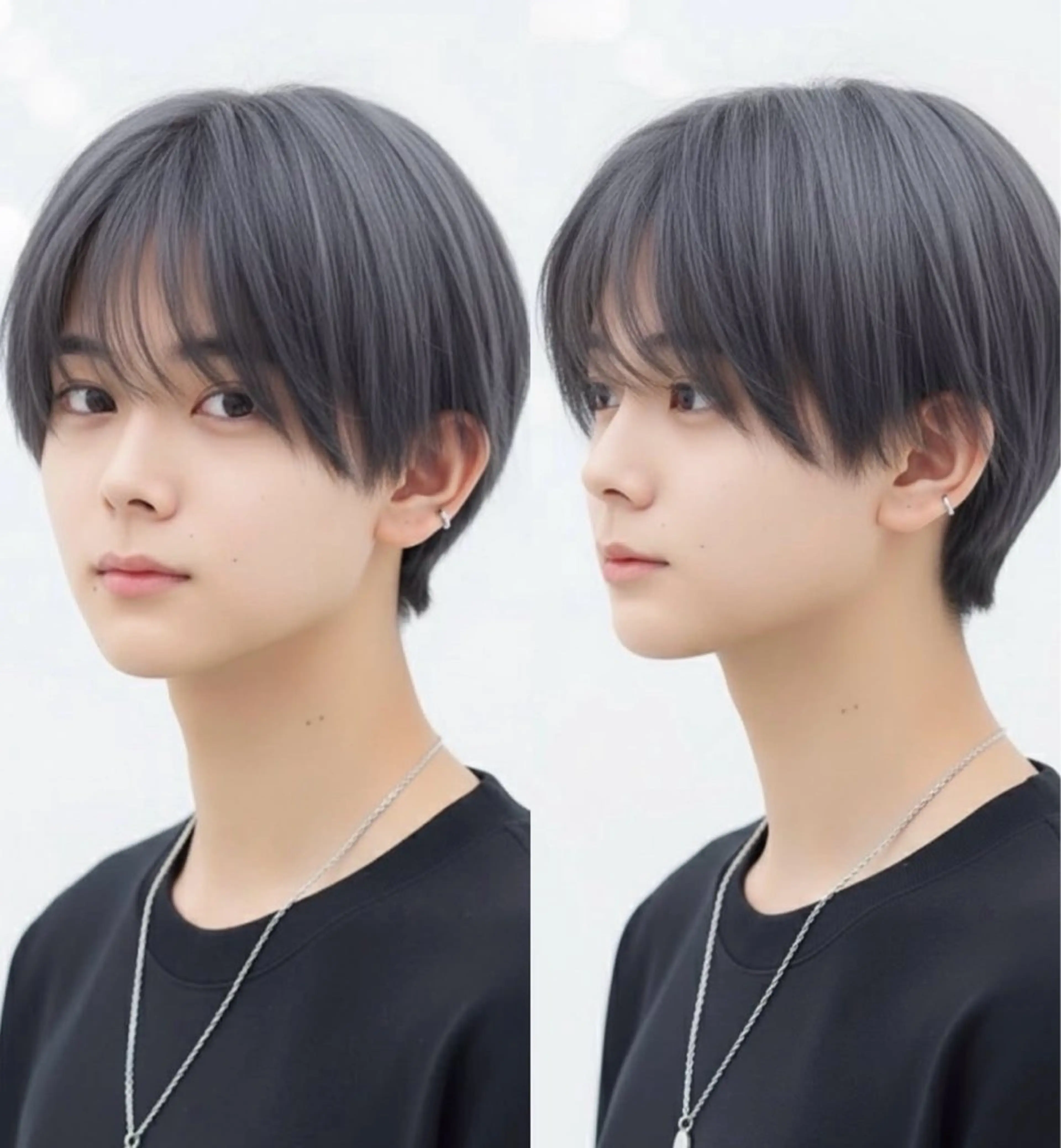 ショート レイヤーカット ⭐️メンズカット/ アイリ⭐️のヘアスタイル