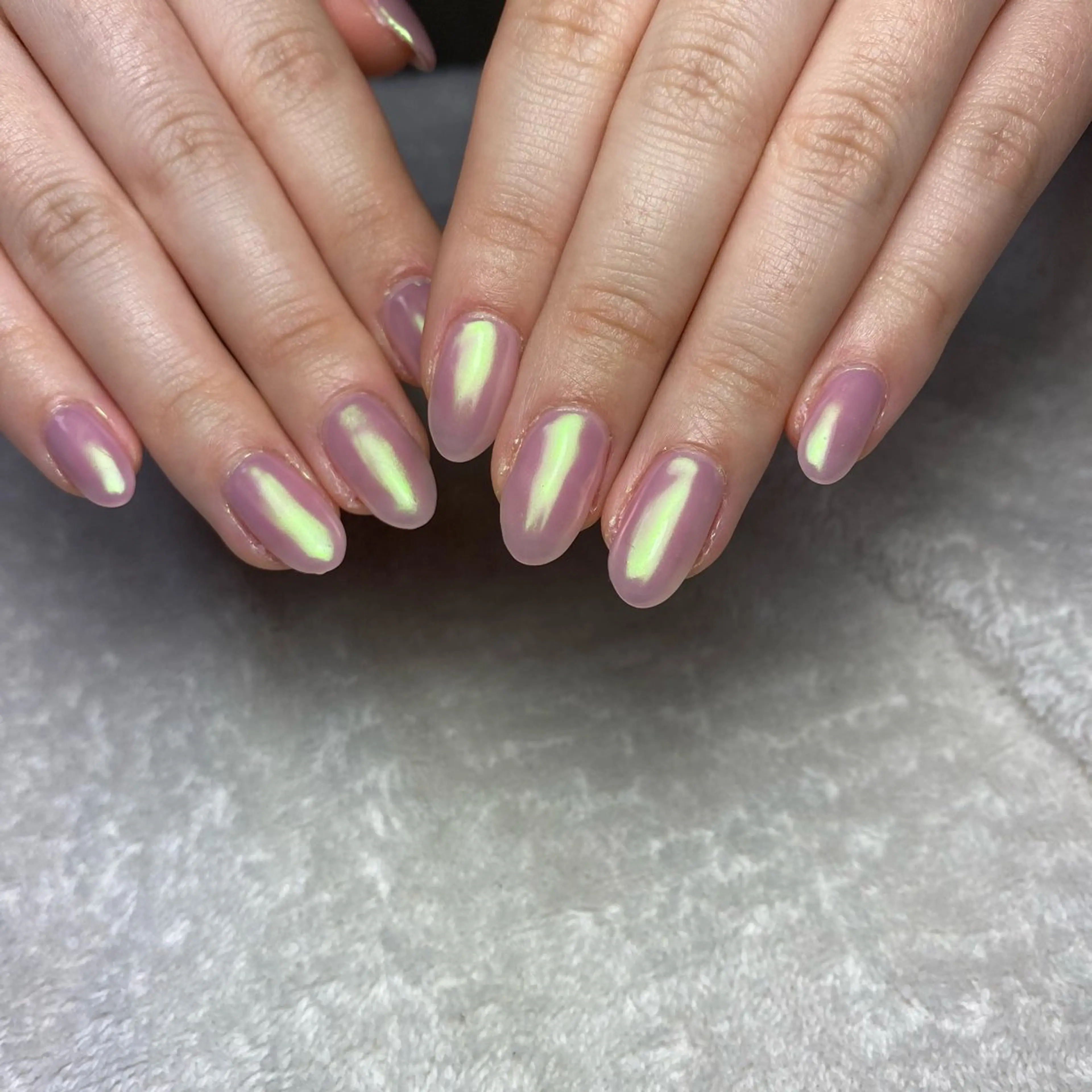 ネイル オーロラネイル ピンク ハンドネイル COCO+所属・COCO +のエステ・リラクイメージ