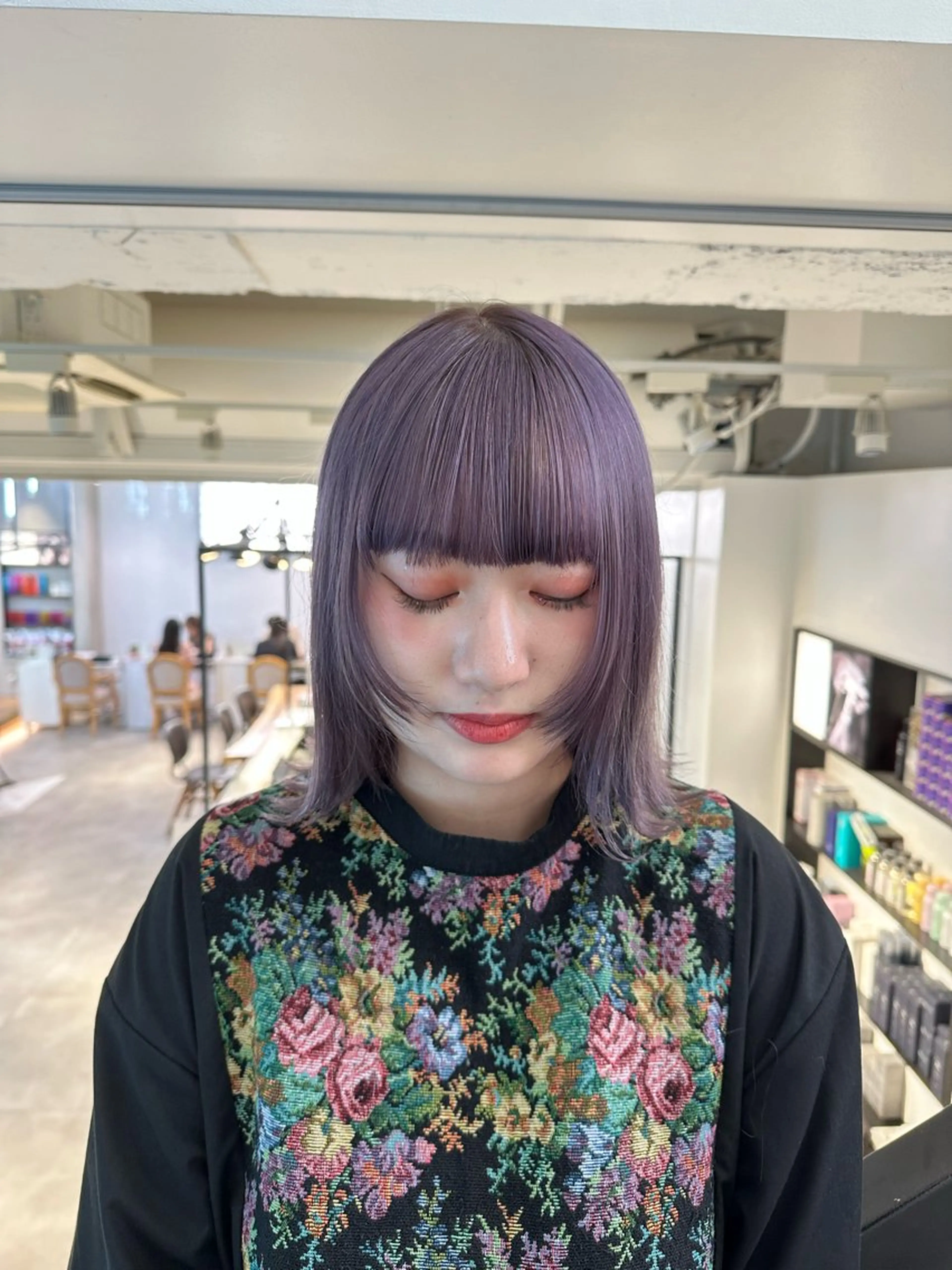 カラー ヘアカラー ハイトーン特化 pepe🎀のヘアスタイル