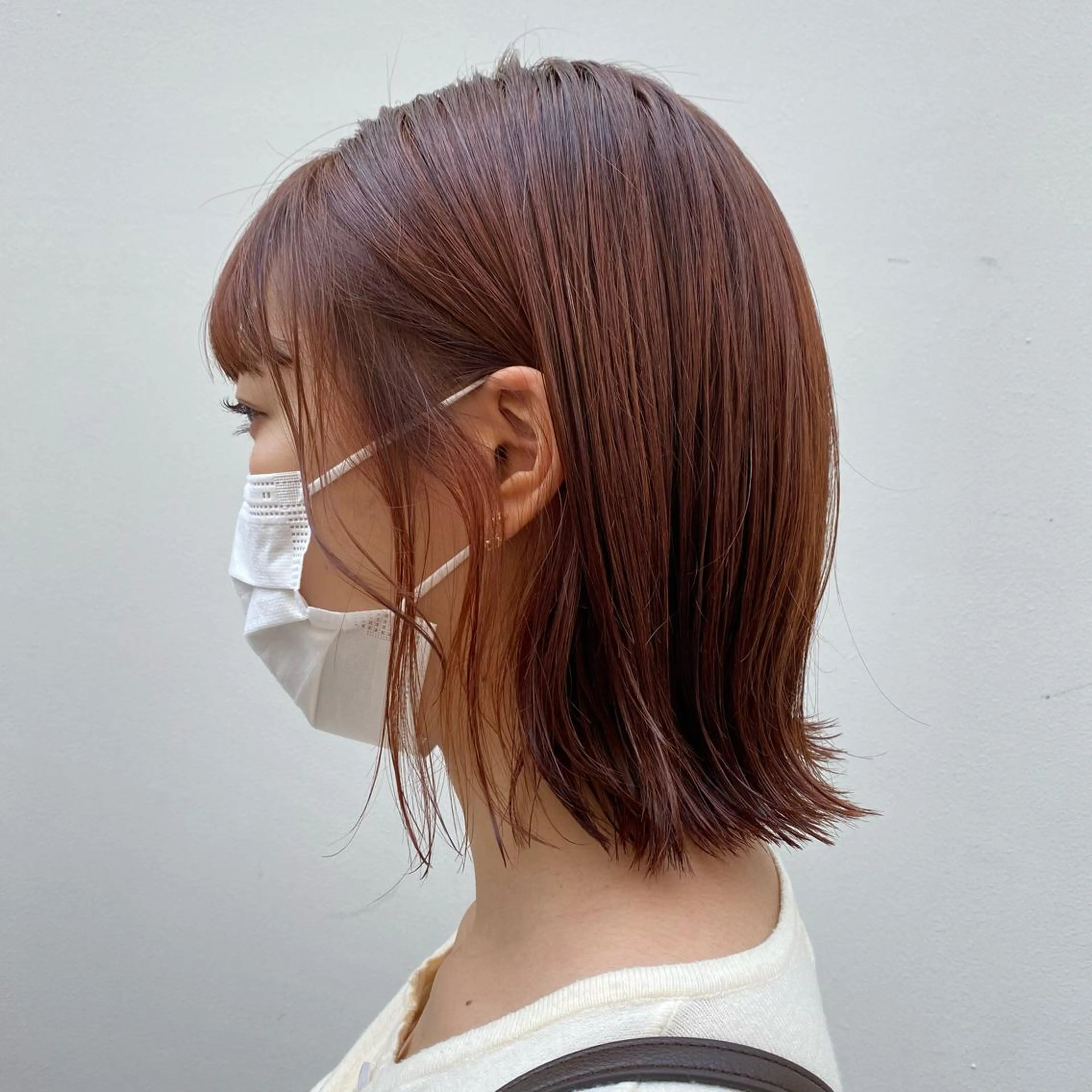 ミディアム カラー 🪭risa 暖色/レイヤー🪭のヘアスタイル