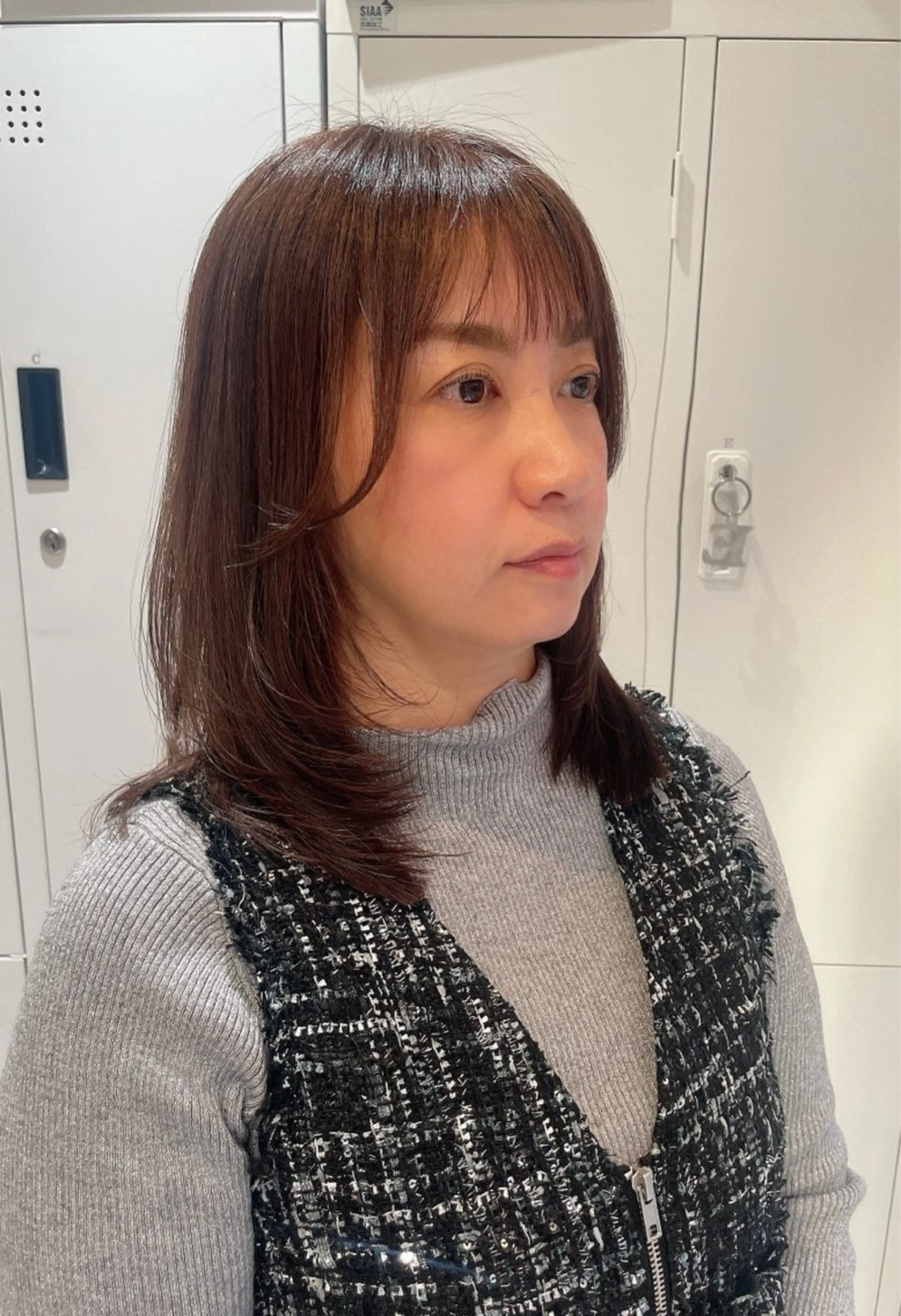 ミディアム 【ヘアケア特化型】 ネウィ京橋 juriのヘアスタイル