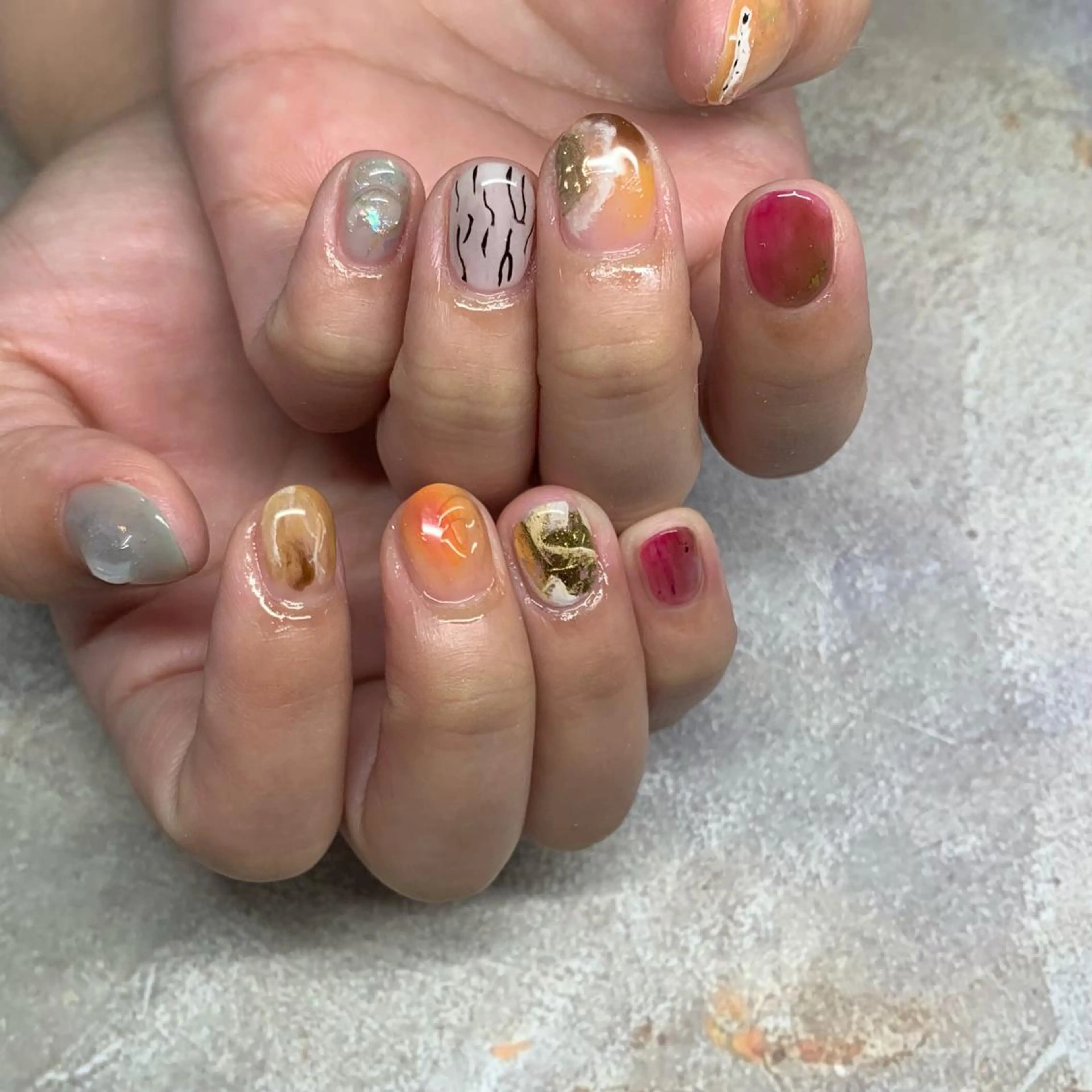 ネイル nailsalon Lithos所属・nailsalon Recontreのネイルデザイン