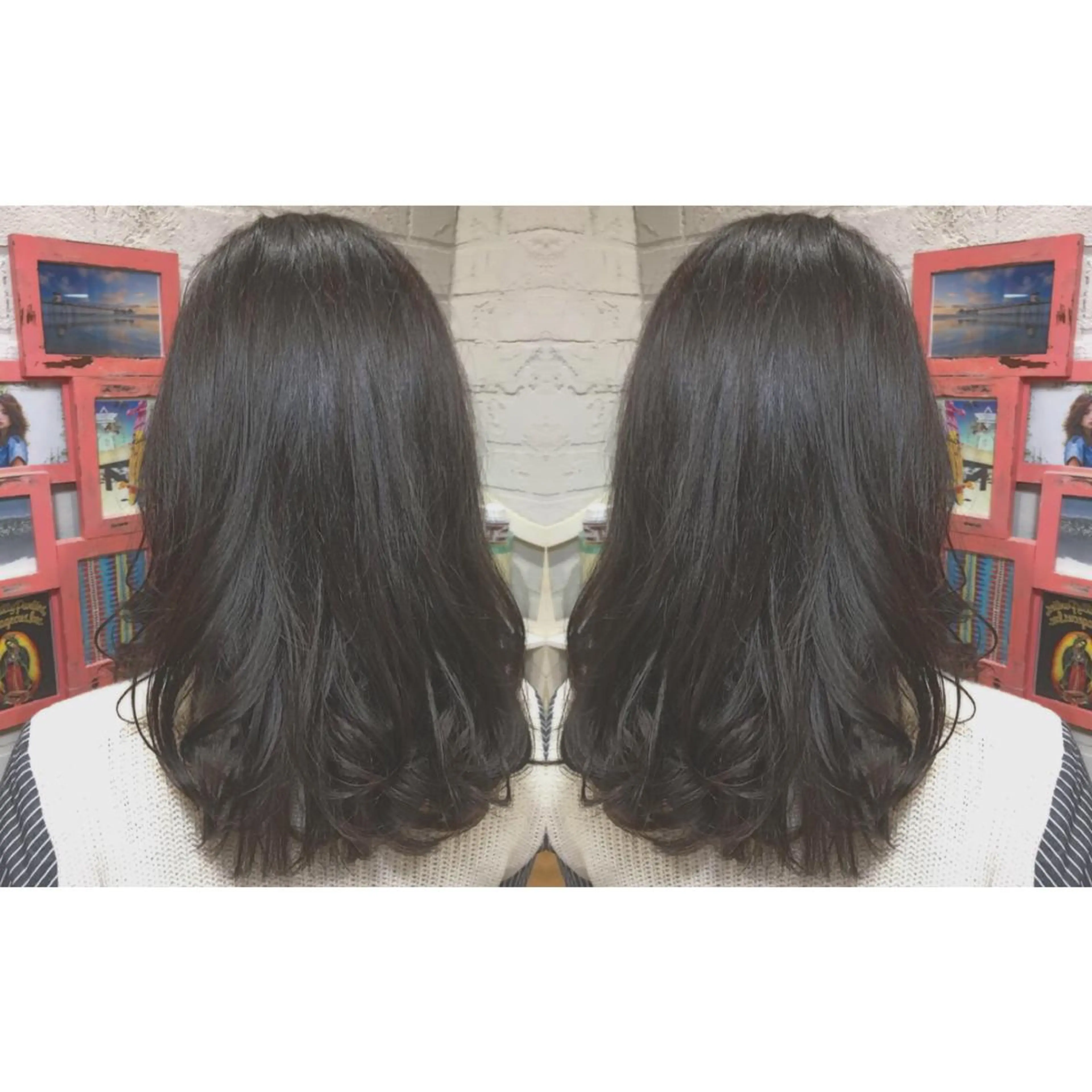 ミディアム カラー liberta所属・メンズhair /こえびのヘアスタイル