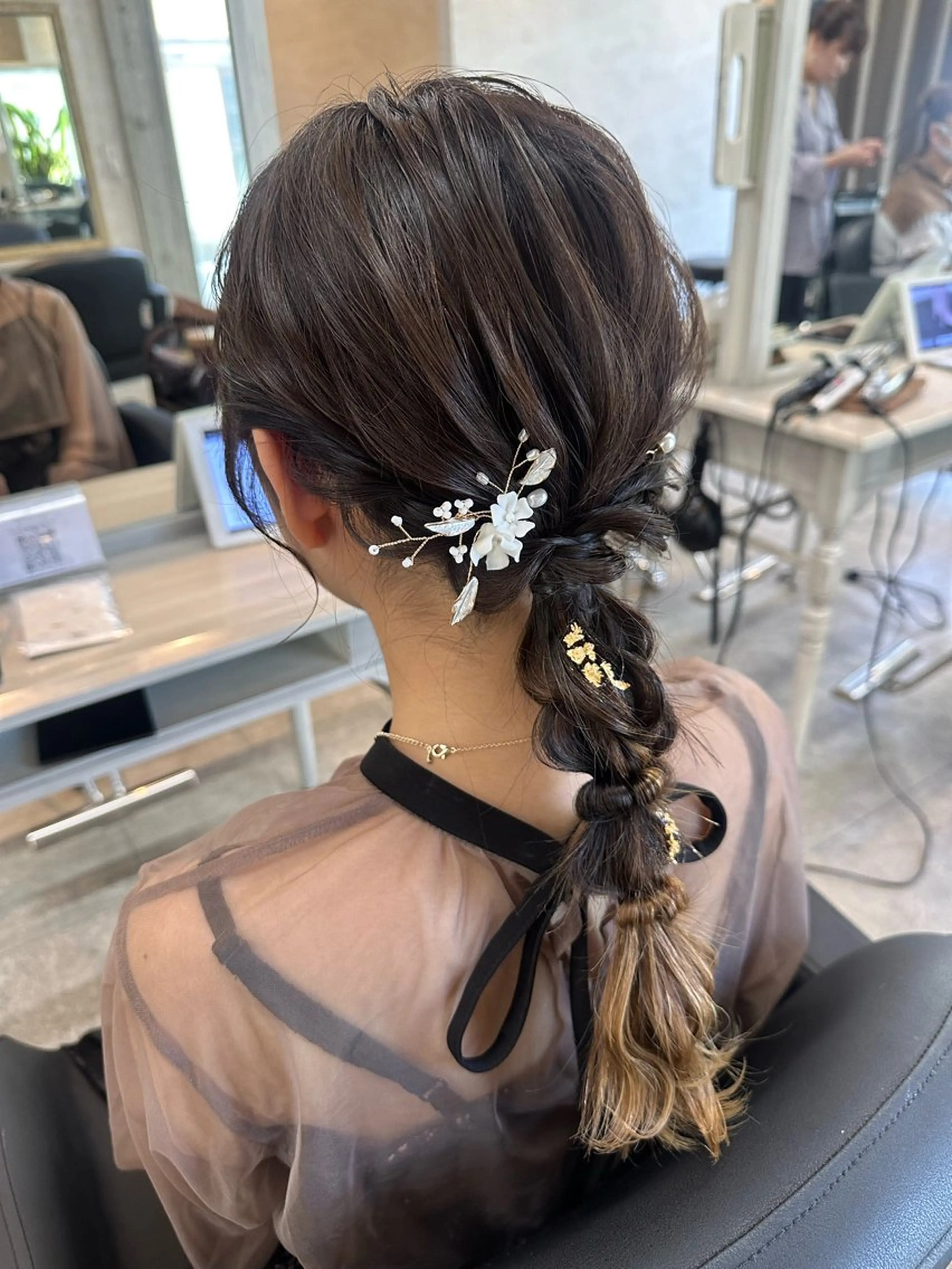 ヘアアレンジ 女性に人気♪ はやしほのかのヘアスタイル