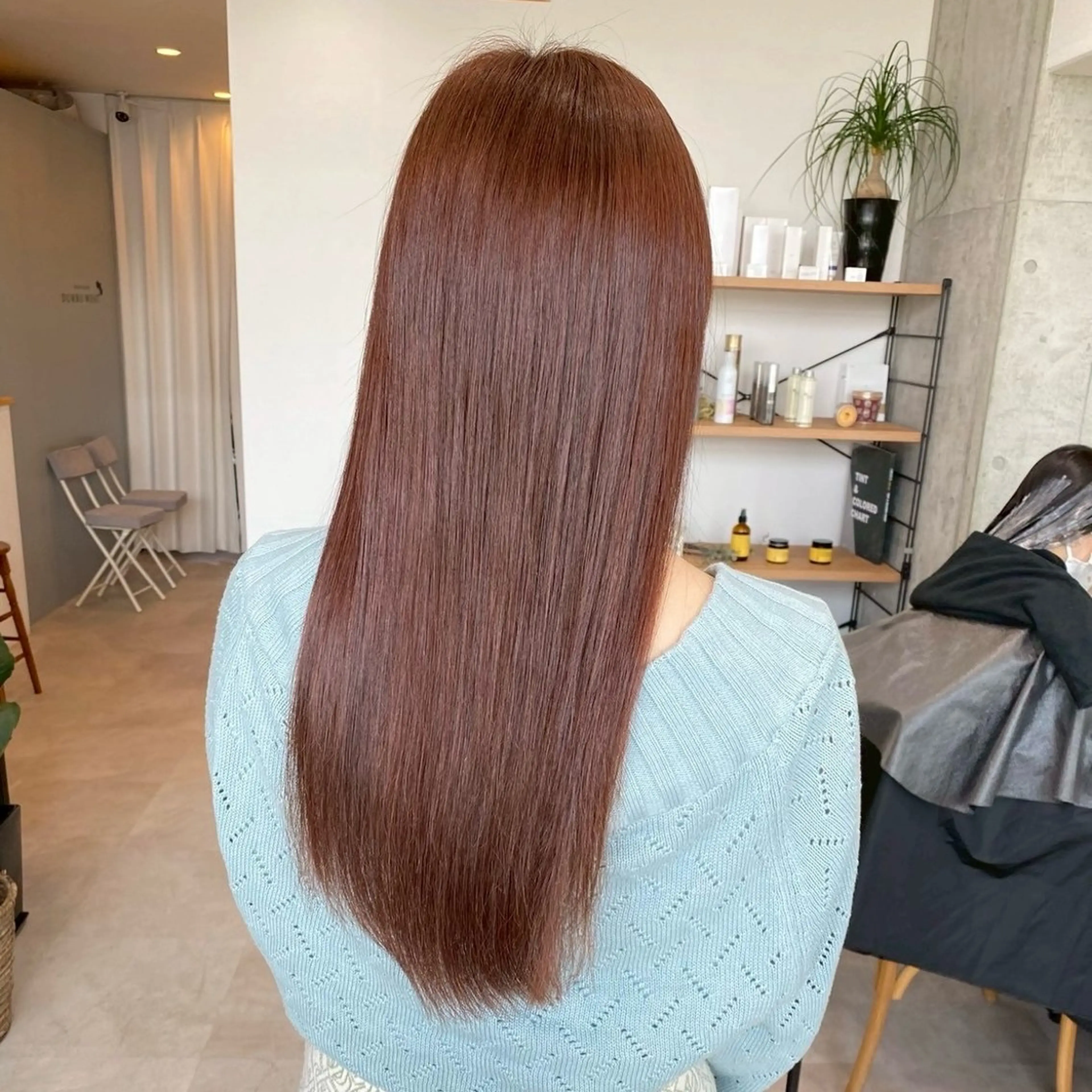 ロング カラー カット ヘアカラー トリートメント 透明感カラー /艶カラー/井上あいのヘアスタイル