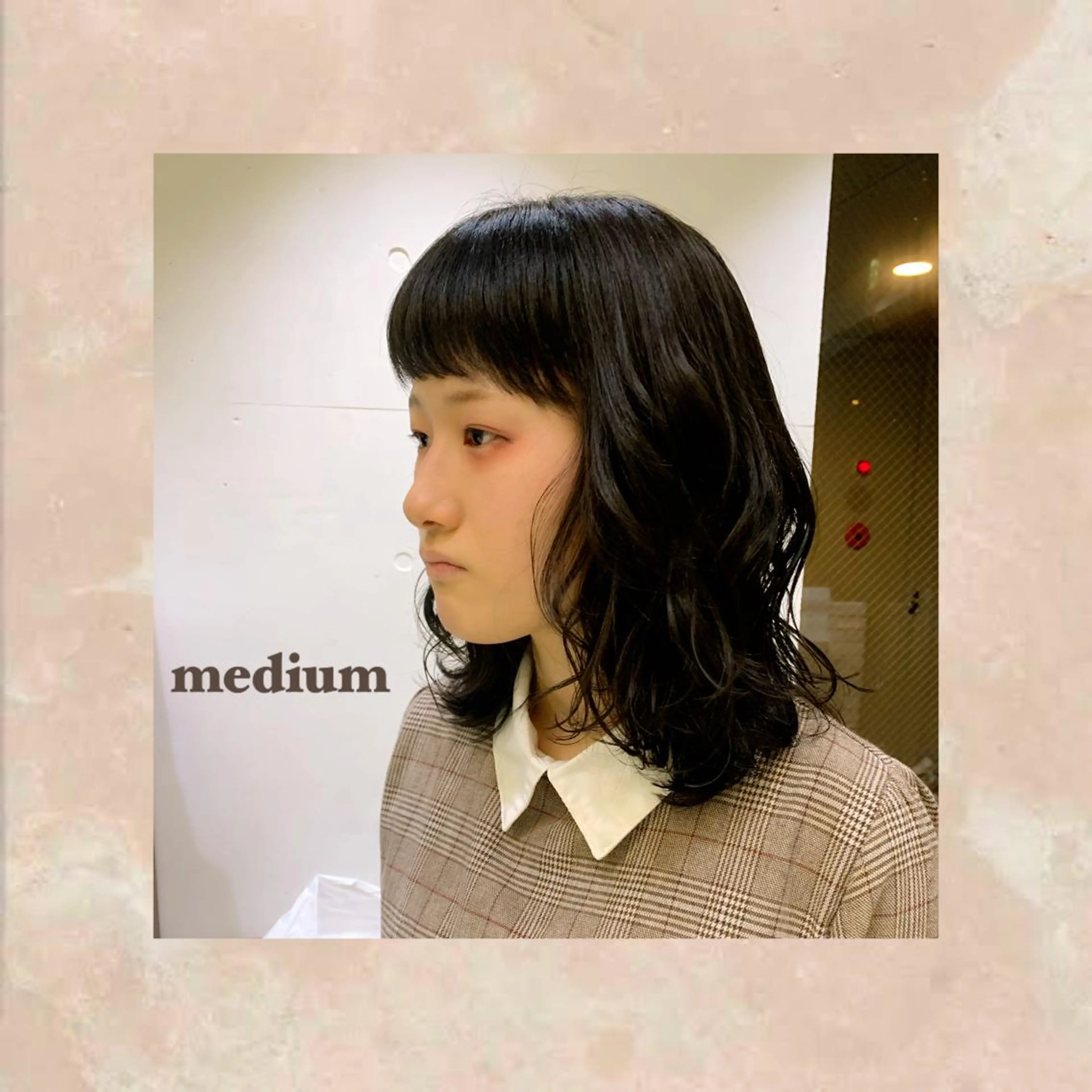 ミディアム apish パーマ/夏琳🌻のヘアスタイル