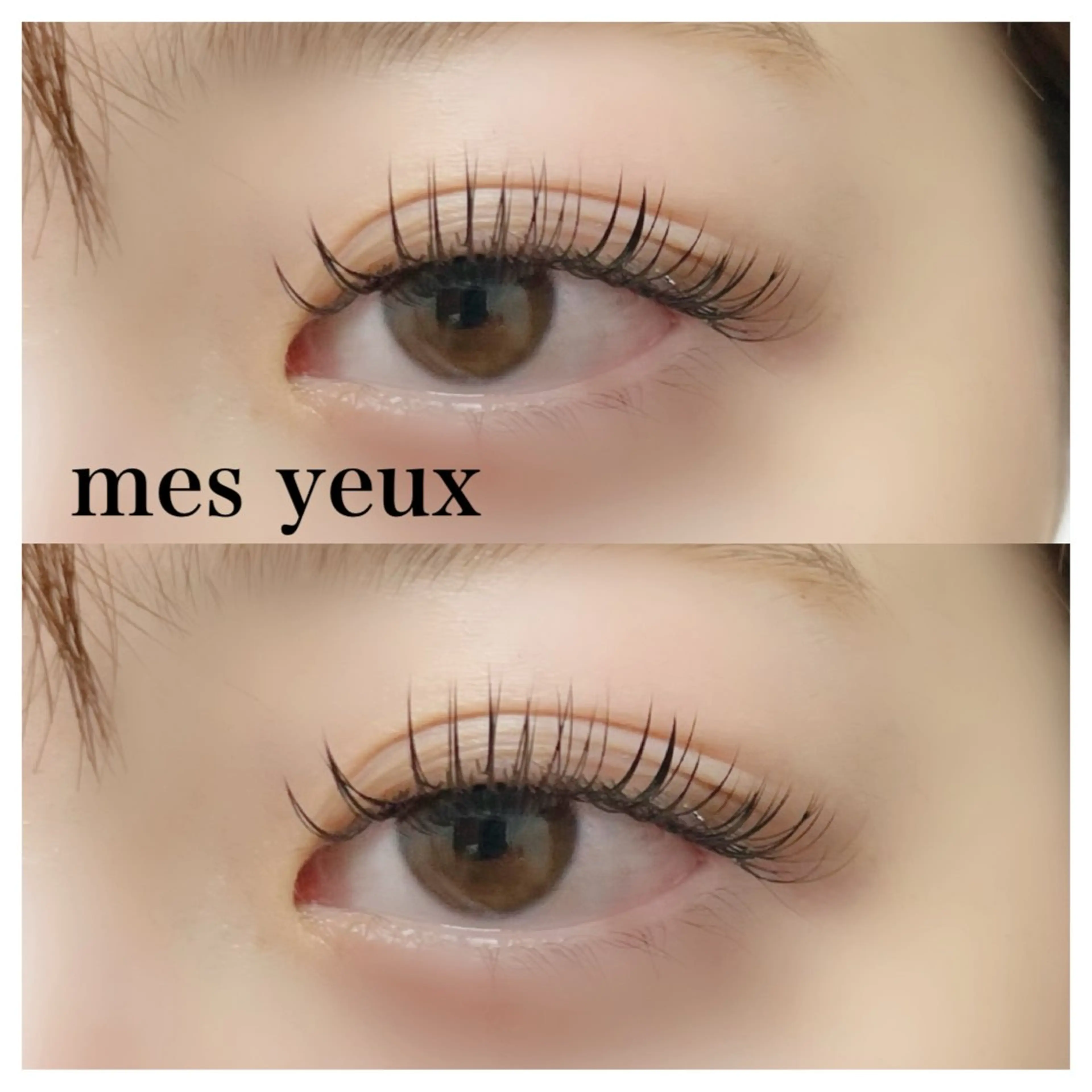マツエク・マツパ フラットラッシュ マツエク mes yeux eye salon.のマツエク・マツパデザイン
