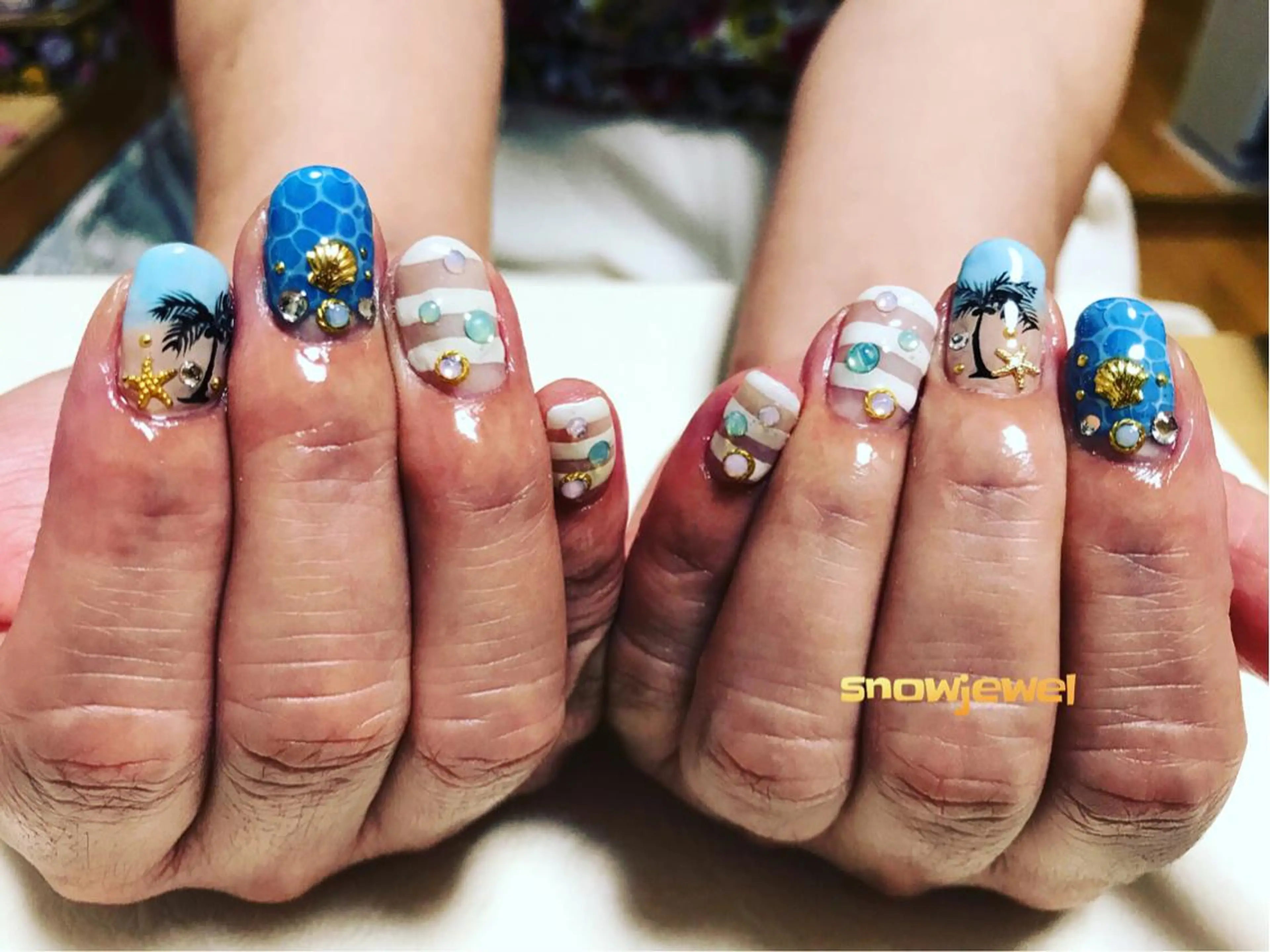 ネイル nail snowjewelのネイルデザイン