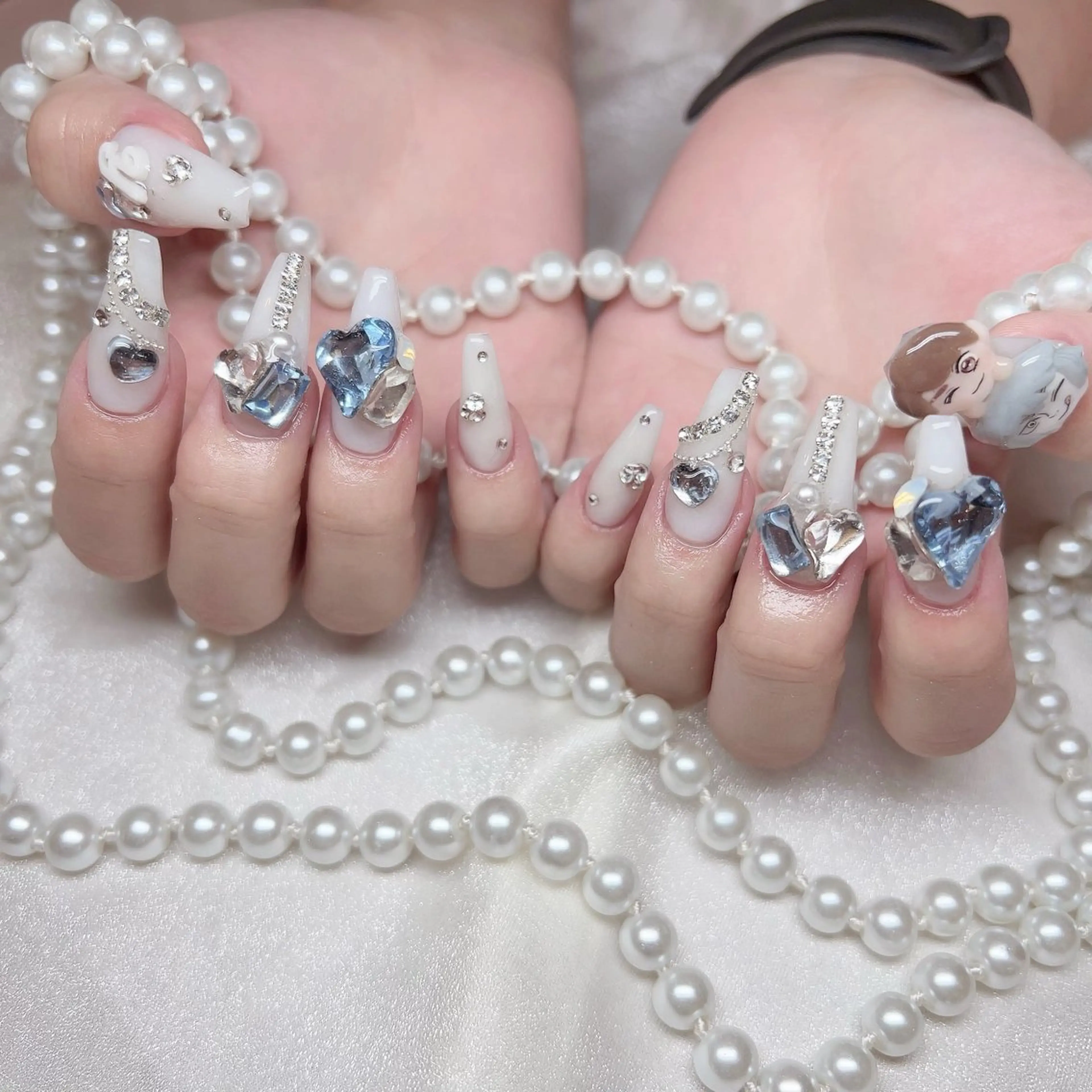 ネイル 持ち込み ハンドネイル LOVE NAIL NATSUKIのネイルデザイン