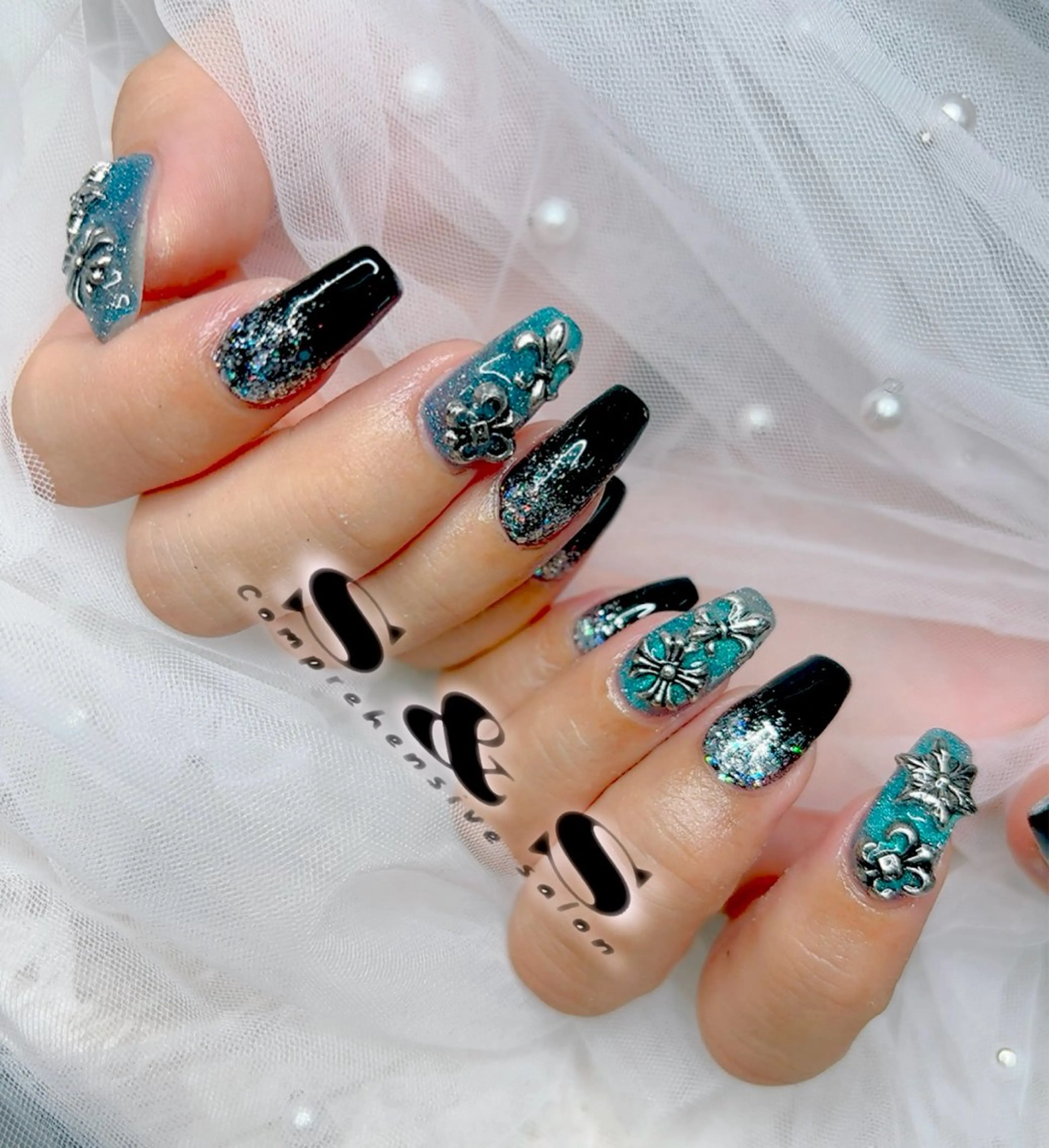 ネイル 長さ出し メンズネイル 持ち込み S&S 村田小百合のネイルデザイン