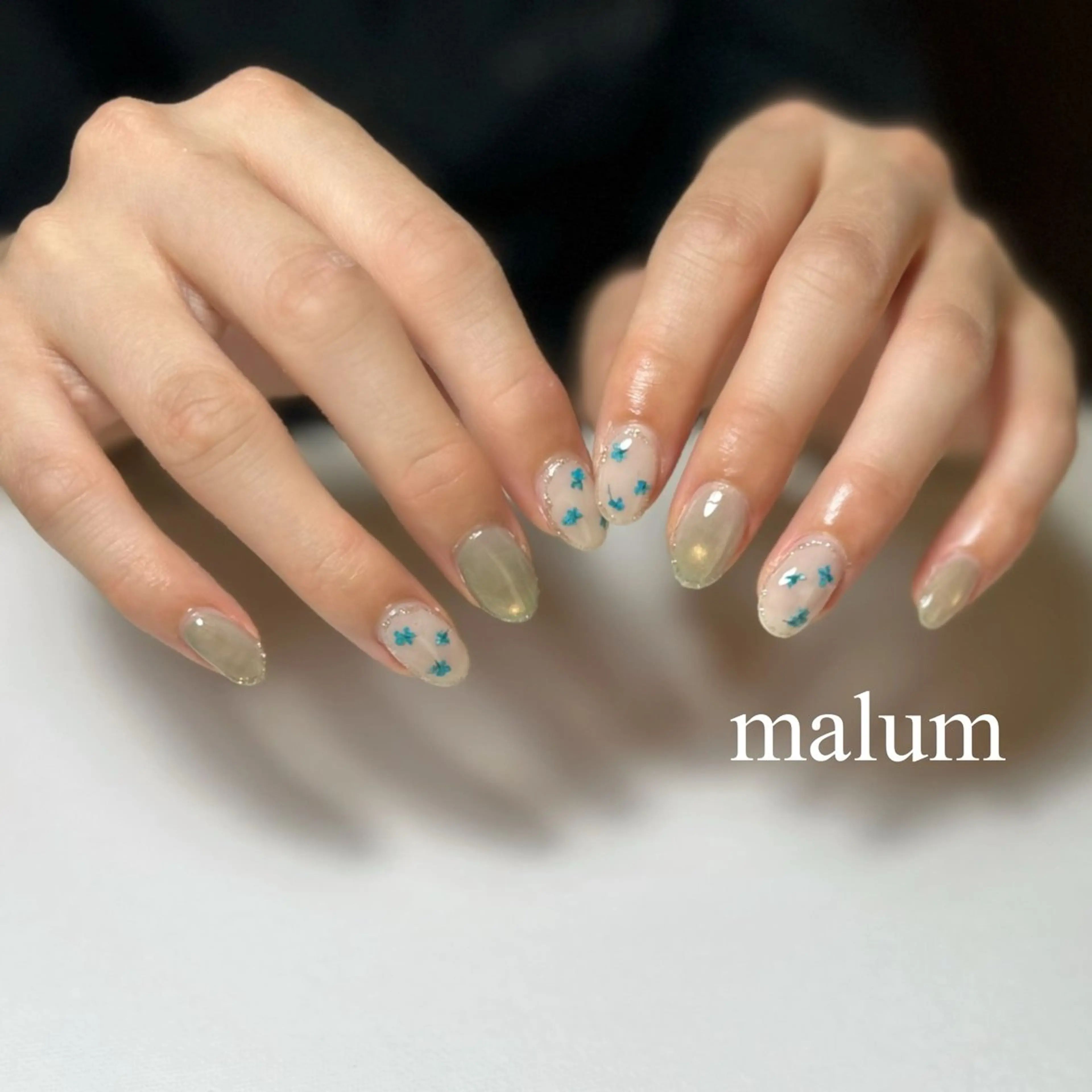 ネイル ハンドネイル malum nailのネイルデザイン