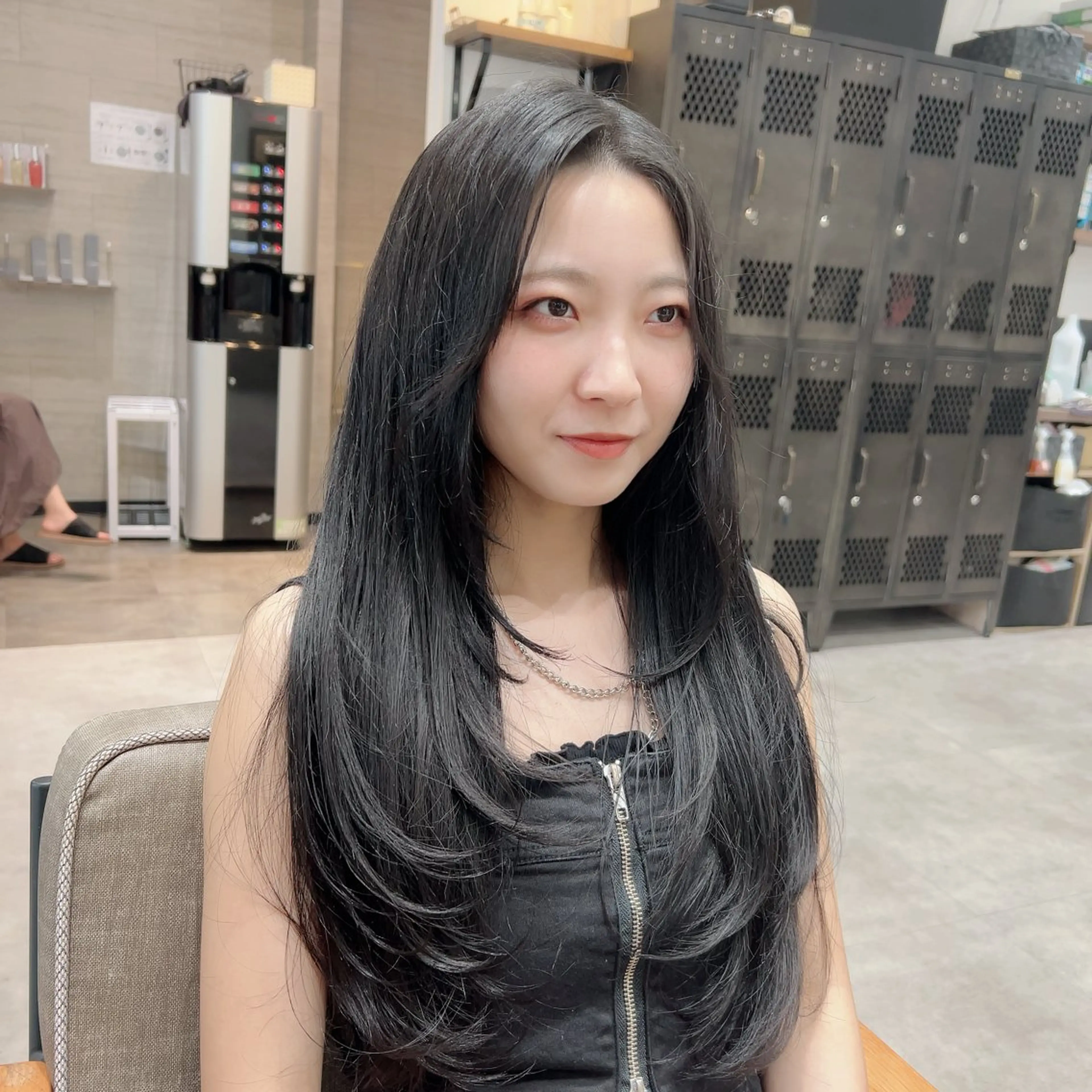 ロング レイヤーカット ワンホンレイヤー レイヤー/韓国/ ハッシュ/高田翼のヘアスタイル