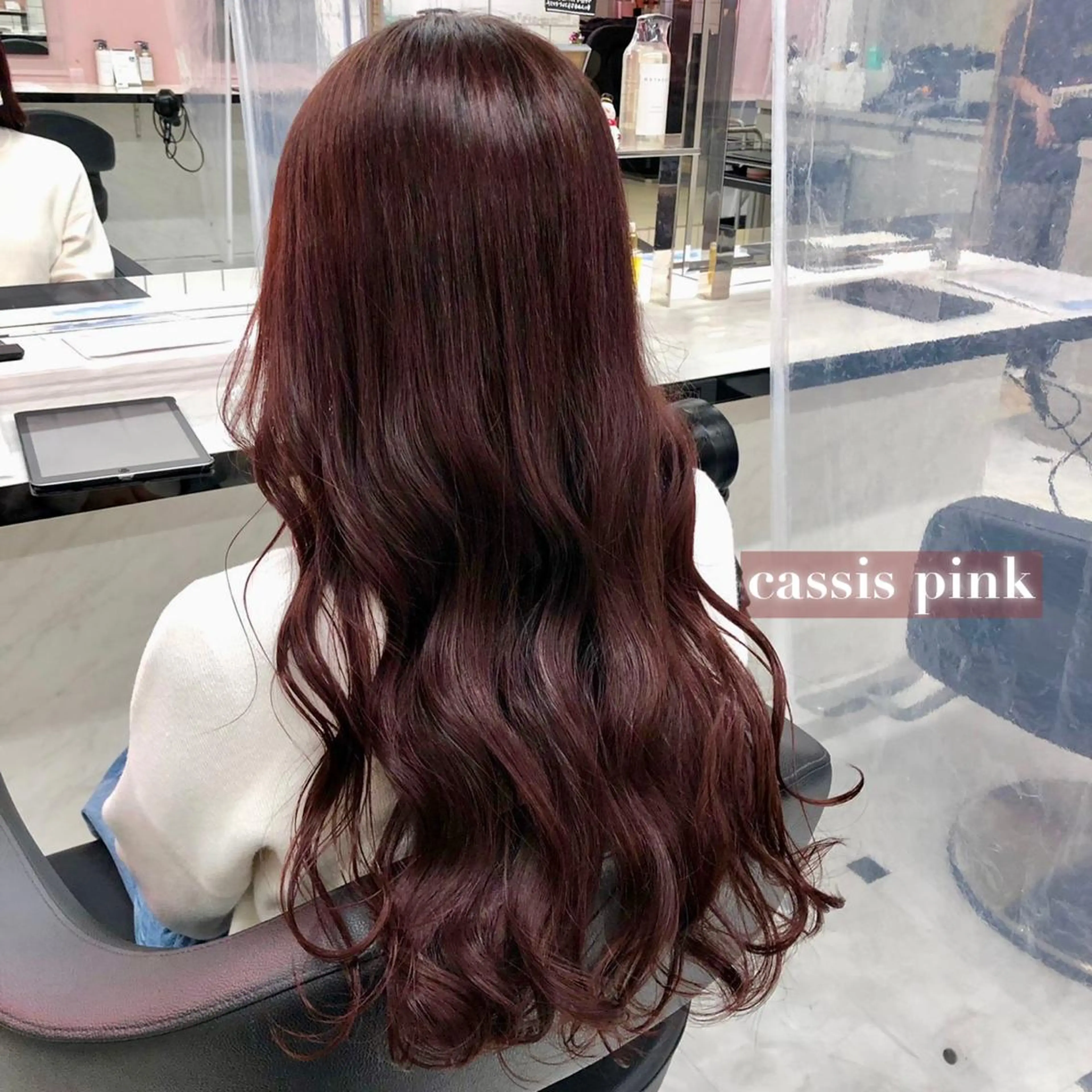 ロング カット ヘッドスパ ヘアセット うる艶トレンドヘア 🕊️上野BABYのヘアスタイル