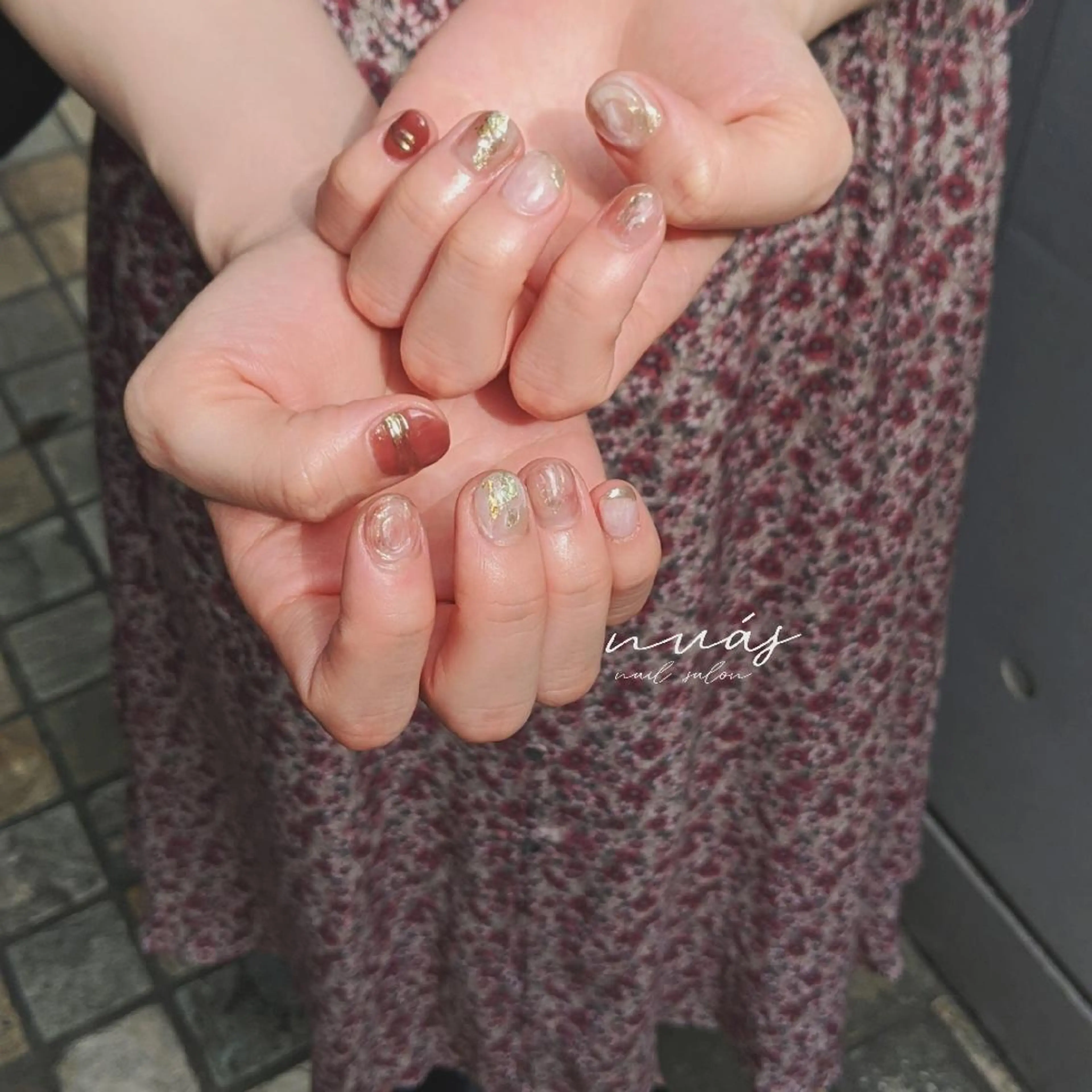 ネイル nuás nail & eyeのネイルデザイン