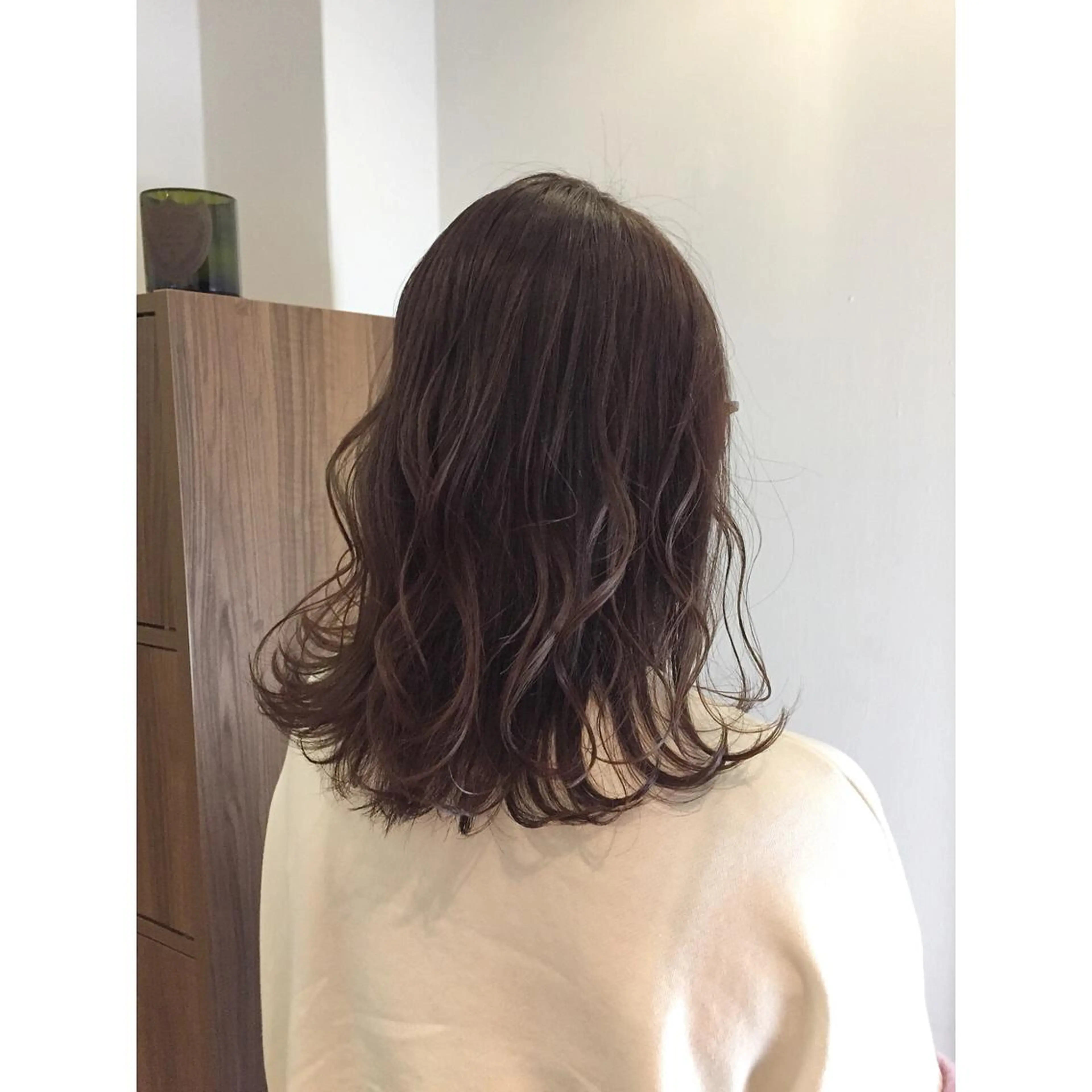 セミロング カラー カット ヘアカラー トリートメント MIZUHO / ダブルカラー髪質改善のヘアスタイル