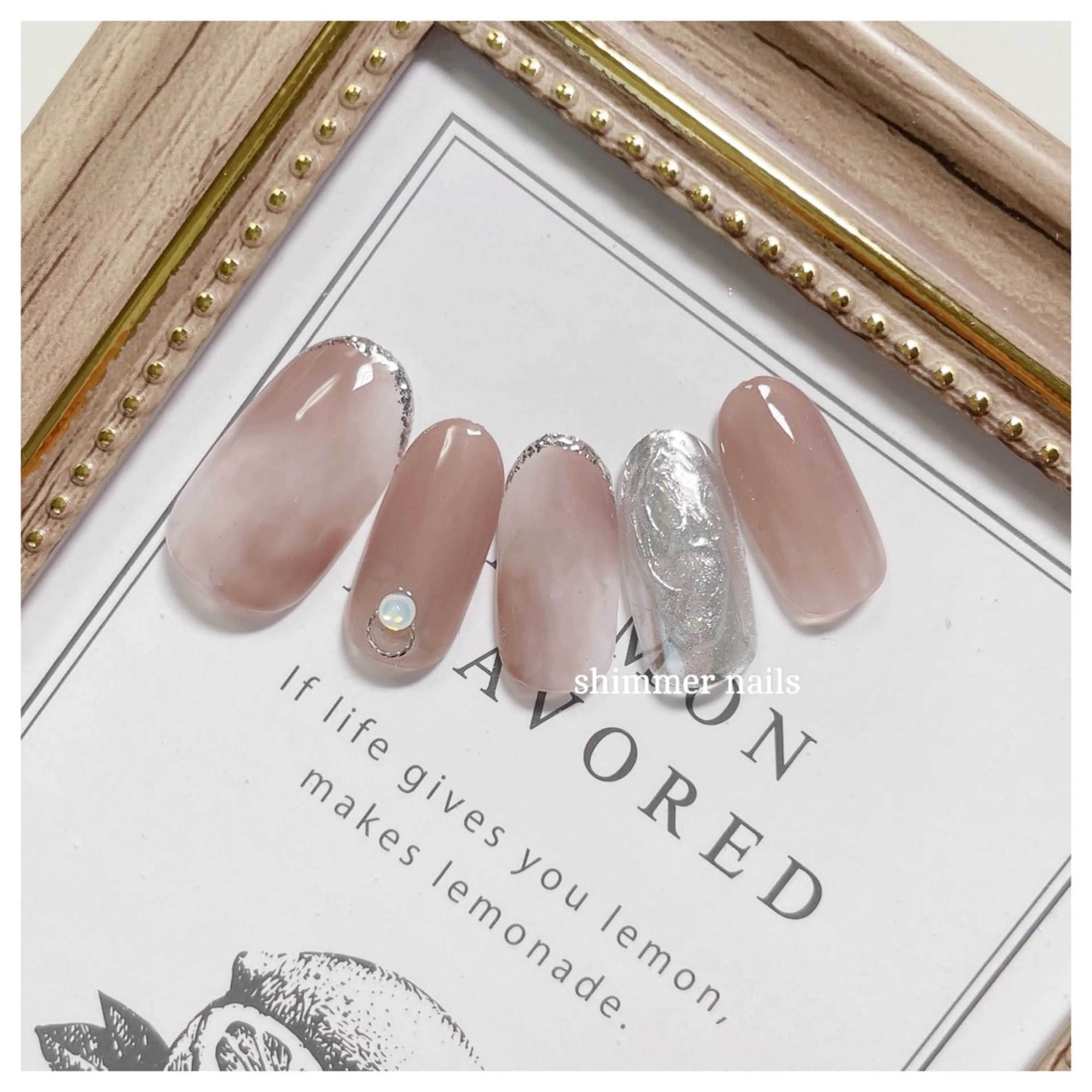 ネイル shimmer nailsのネイルデザイン