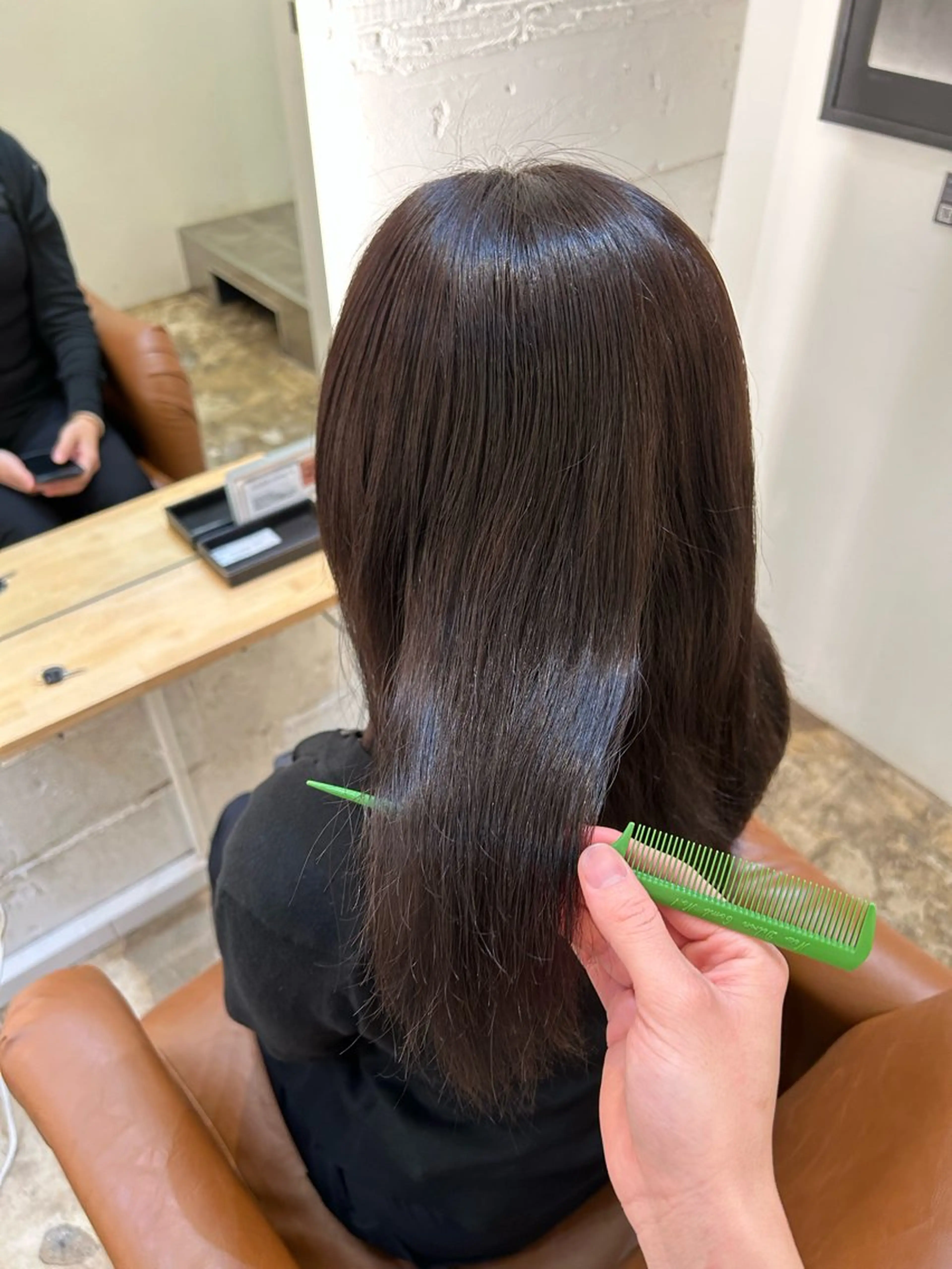 ロング カラー ヘアカラー AMBERGLEAM Hair&Cloth Yoga所属・Ryo☘縮毛矯正/ メンズ/ブリーチ/のヘアスタイル